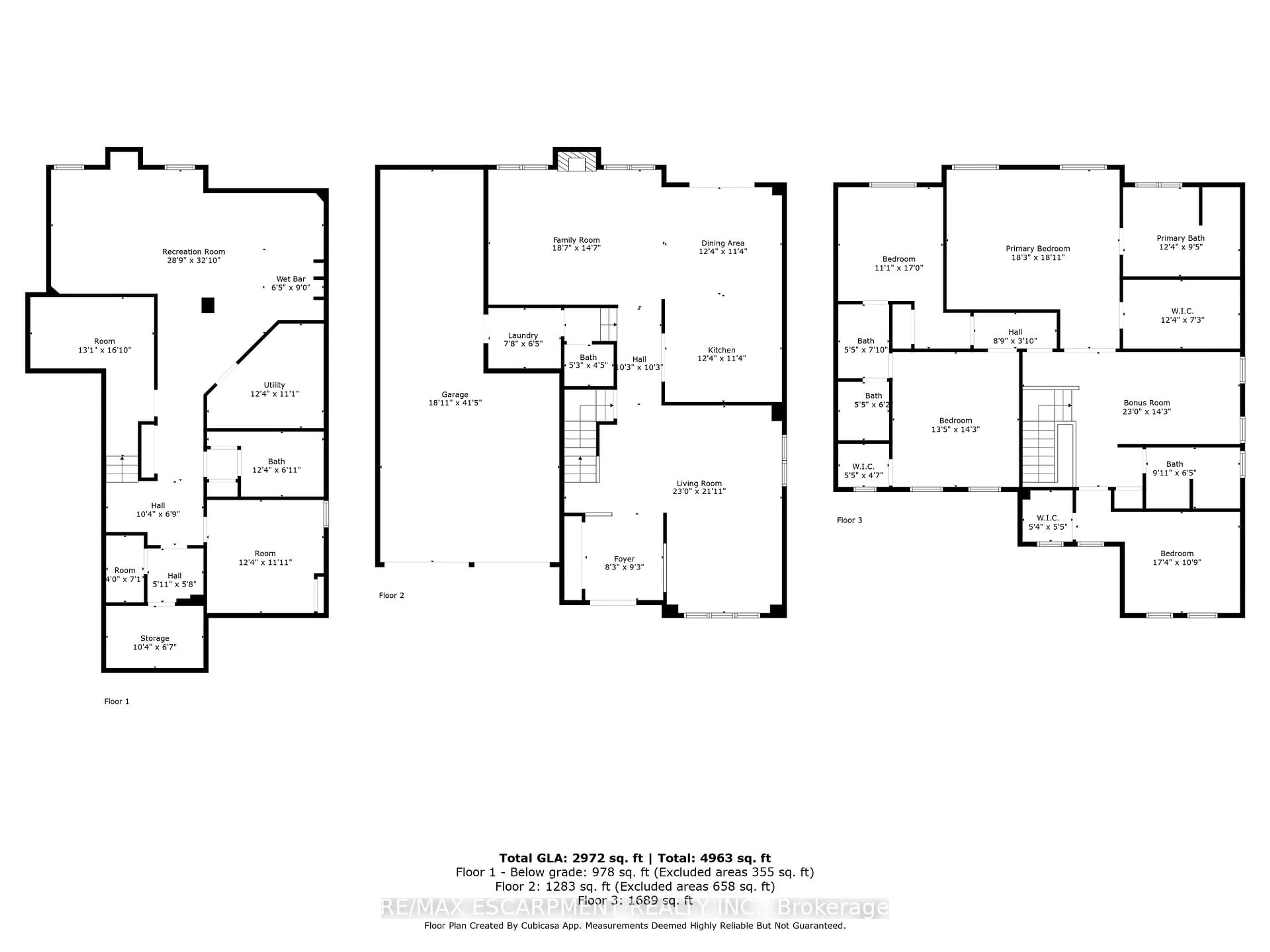Floor plan for 6 Weekes Ave, Richmond Hill Ontario L4E 0N2