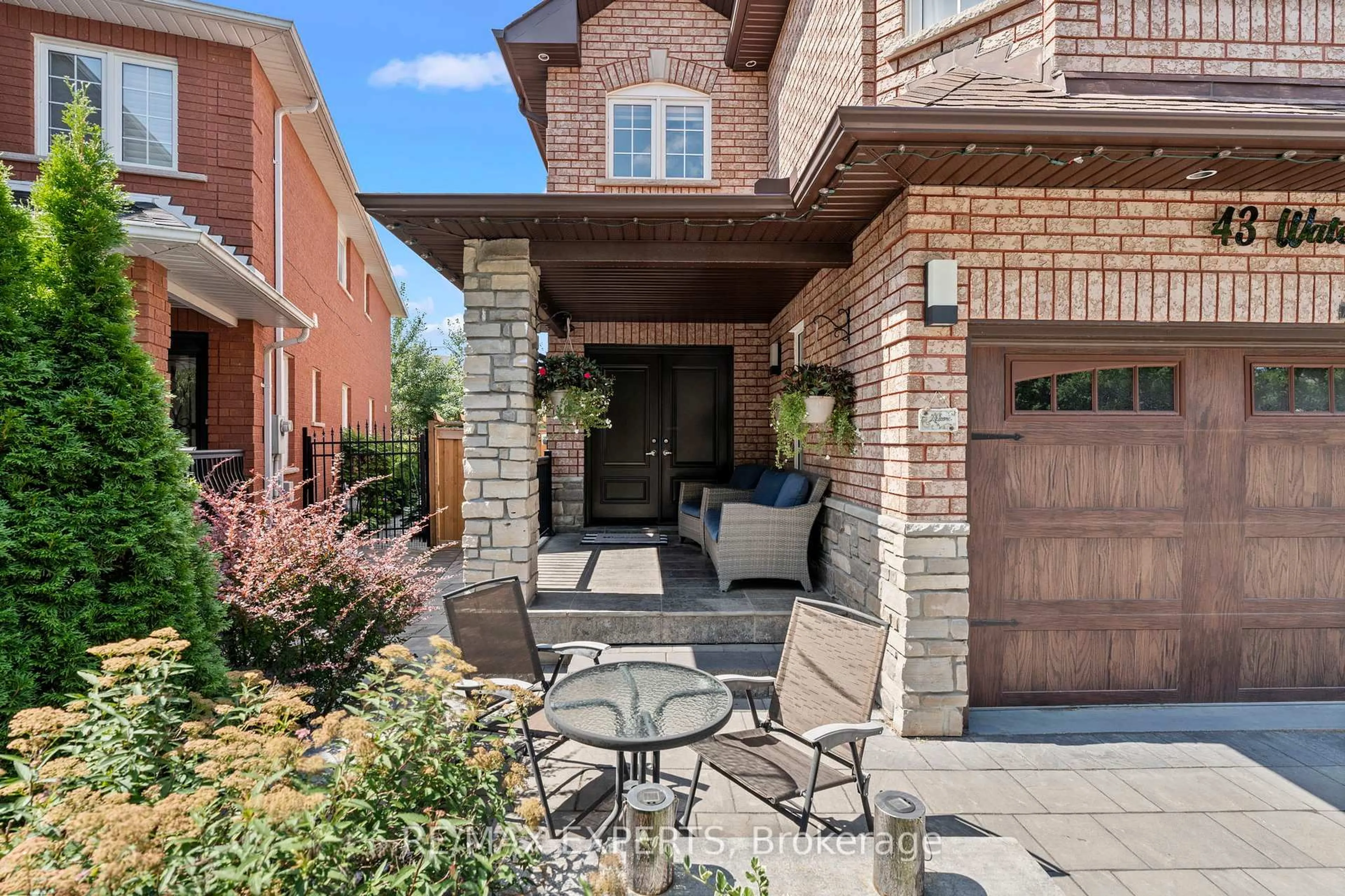 Home with brick exterior material, street for 43 Water Garden Lane, Vaughan Ontario L4H 1N2