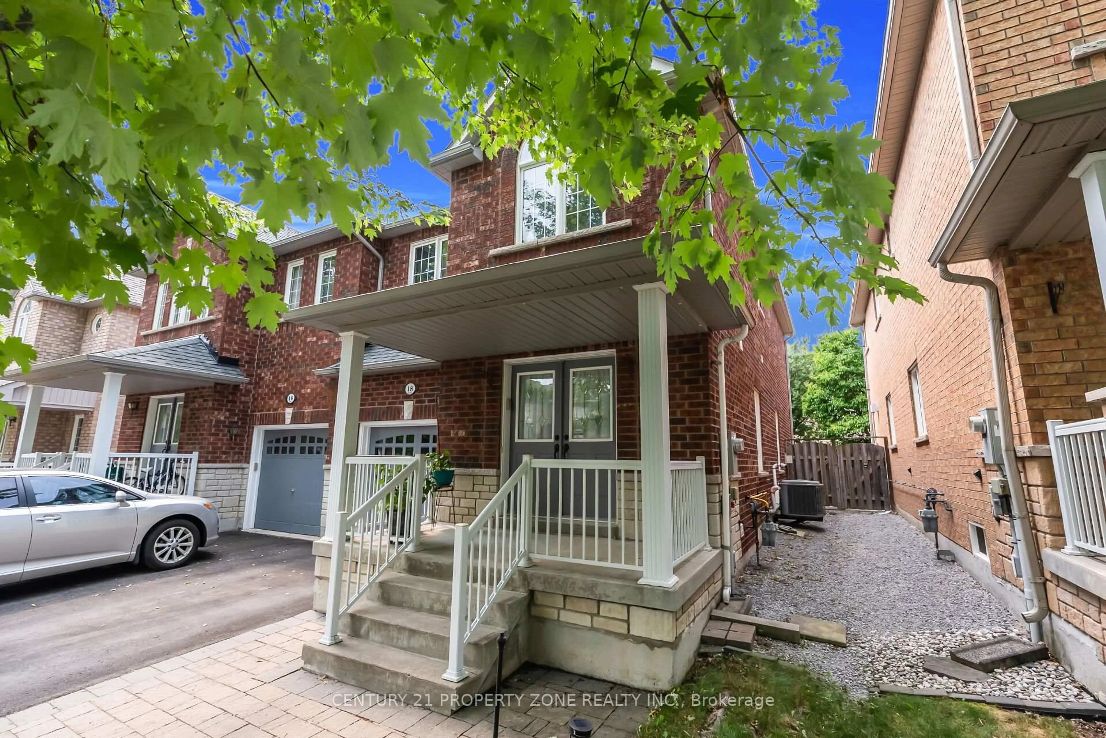 Home with brick exterior material, street for 18 Gracewell Rd, Markham Ontario L6E 1W9