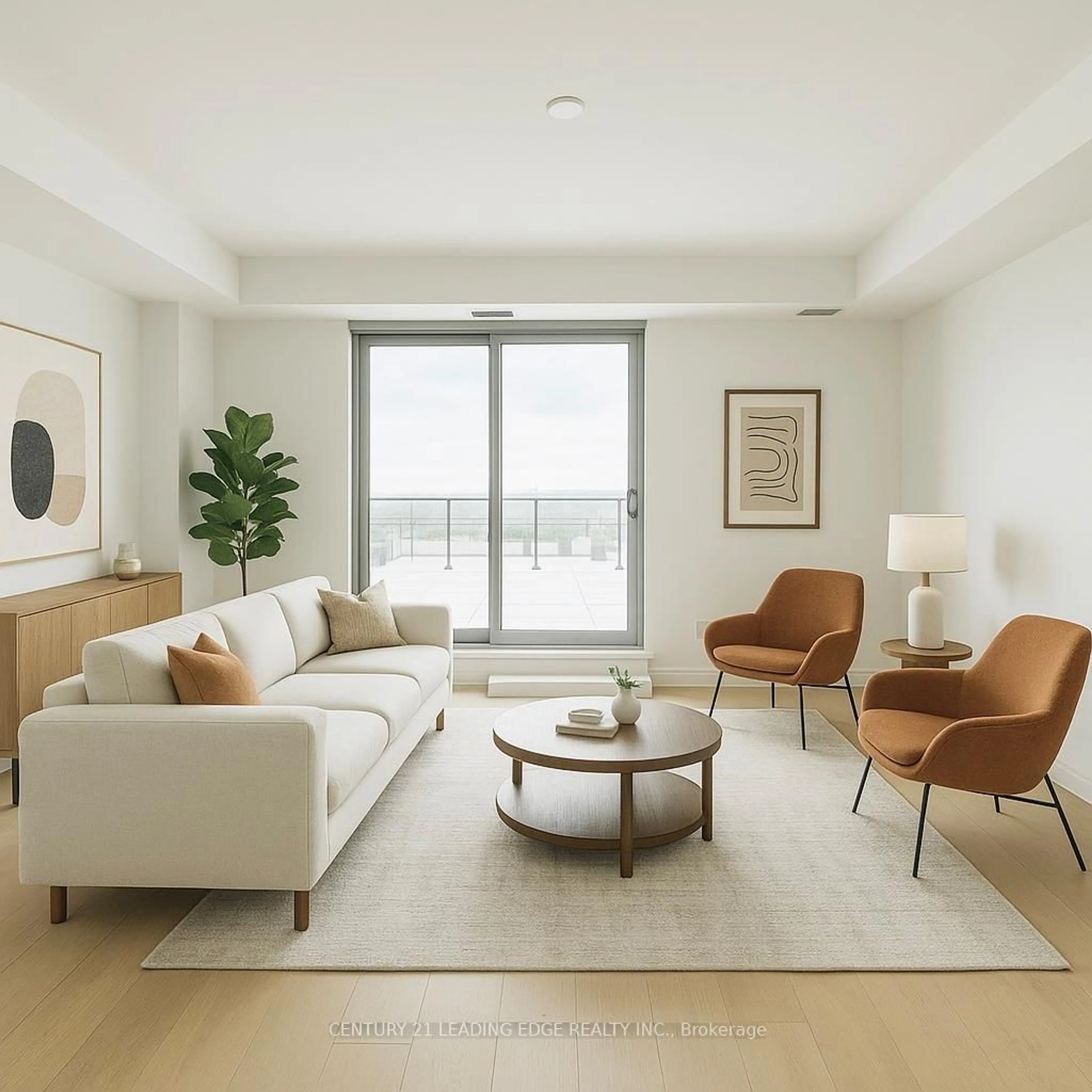 Living room with furniture, unknown for 8 Beverley Glen Blvd #909, Vaughan Ontario L4J 0L5