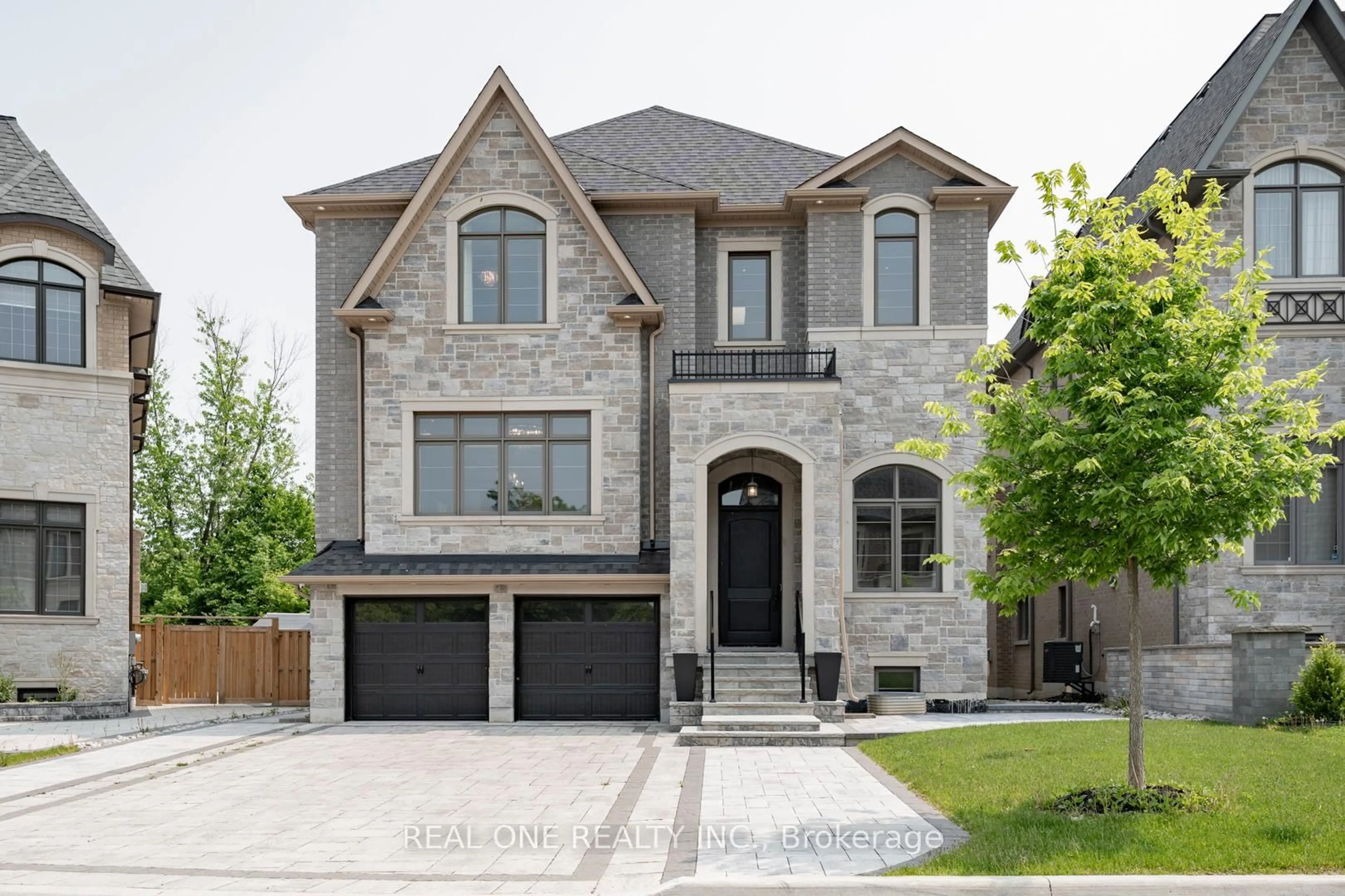 Home with brick exterior material, street for 91 Fitzgerald Ave, Markham Ontario L3R 1R5