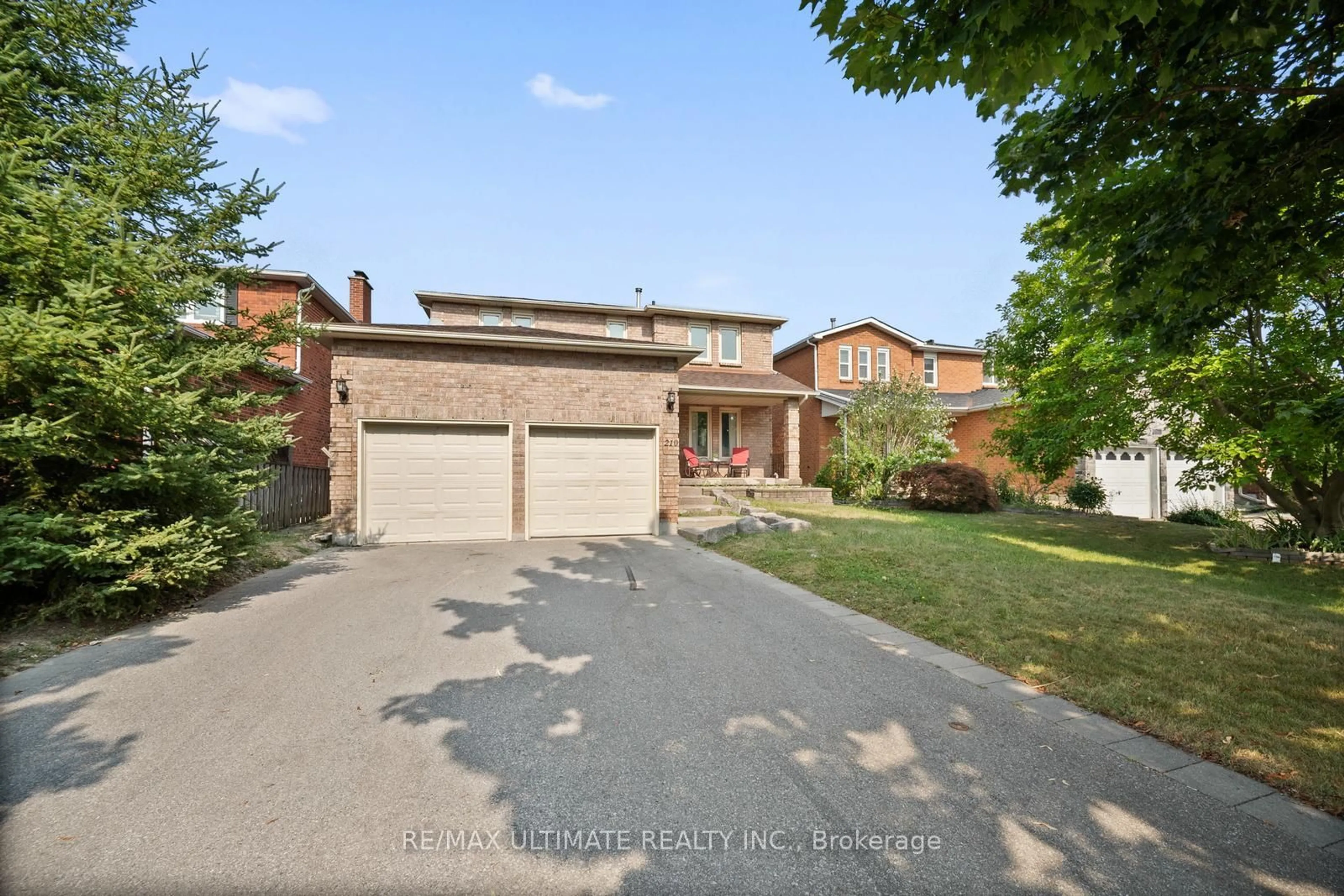 Home with brick exterior material, street for 210 Ridgefield Cres, Vaughan Ontario L6A 1J7