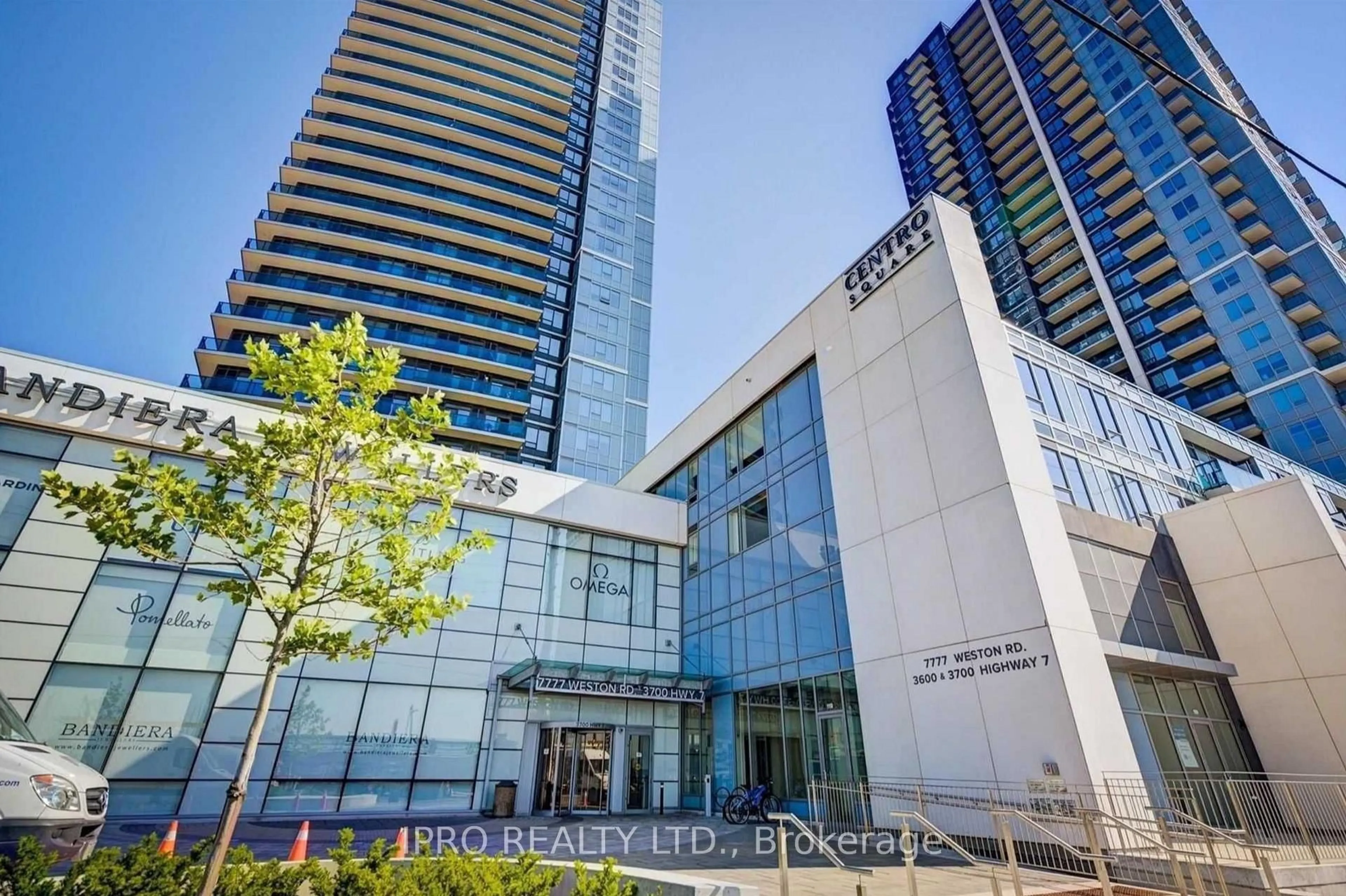 Indoor foyer for 3700 Highway 7 Rd #401, Vaughan Ontario L4L 1A7