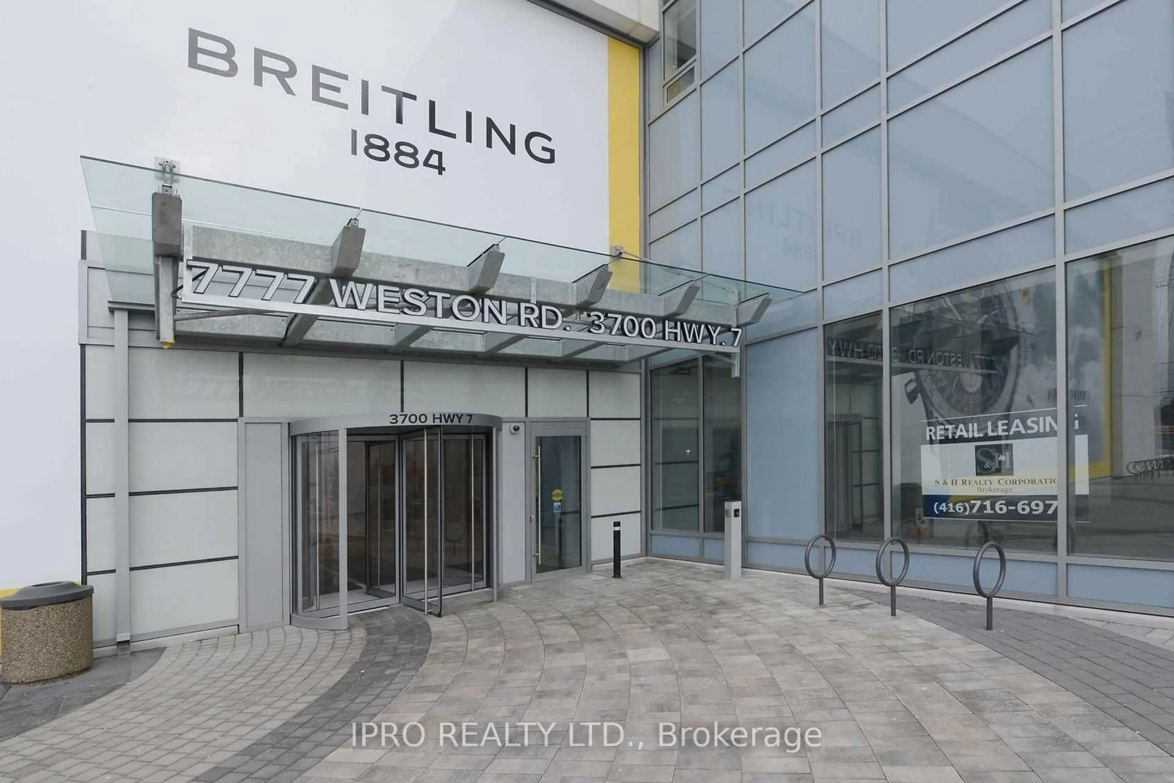 Lobby for 3700 Highway 7 Rd #401, Vaughan Ontario L4L 1A7