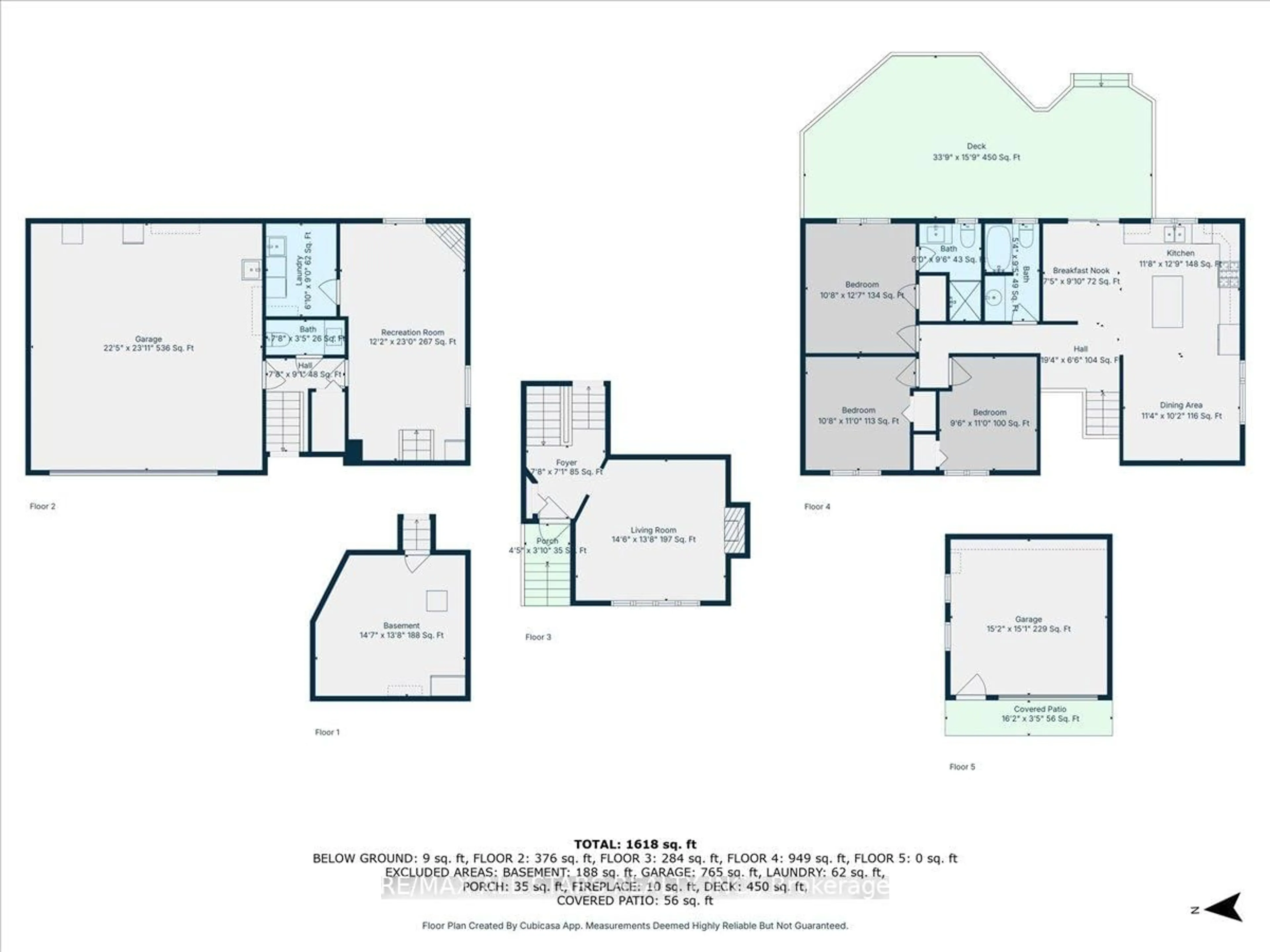 Floor plan for 12 David Cres, Brock Ontario L0E 1E0