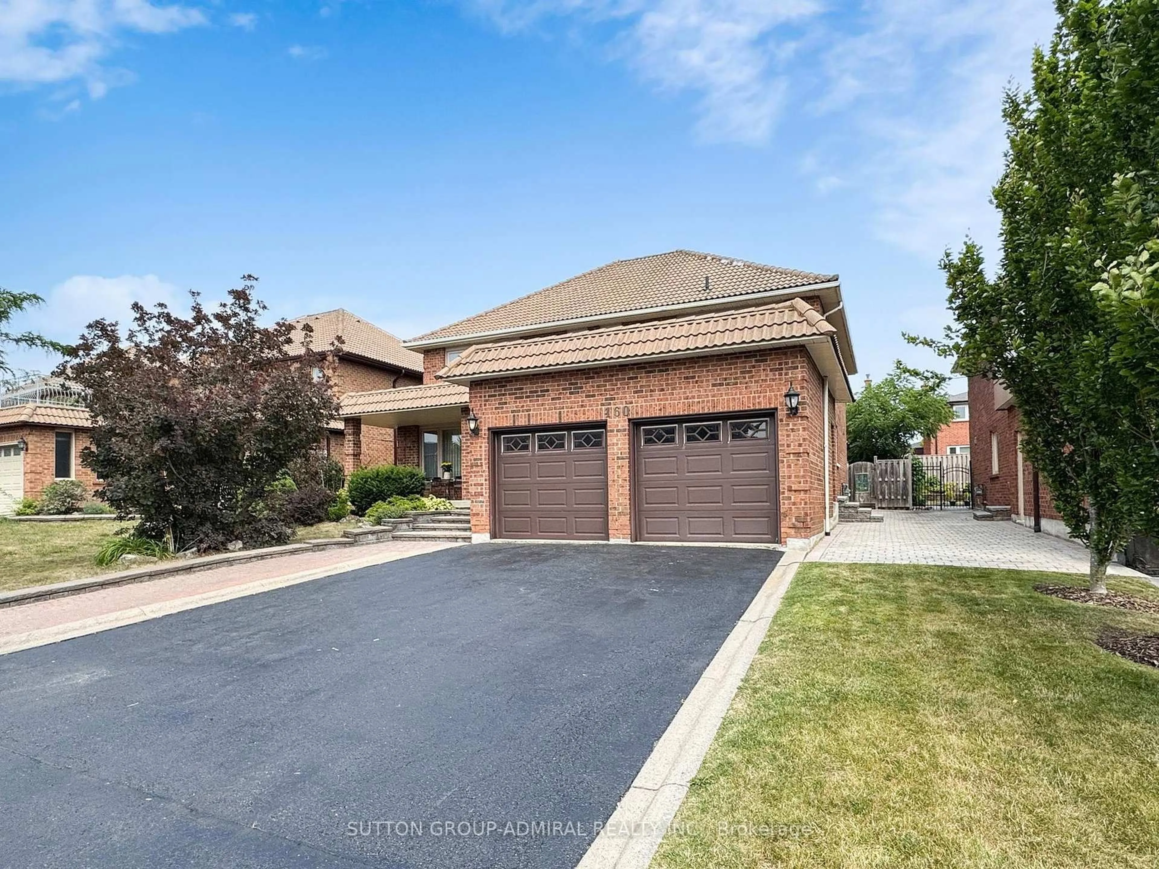 Home with brick exterior material, street for 160 Marwood Pl, Vaughan Ontario L6A 1C4