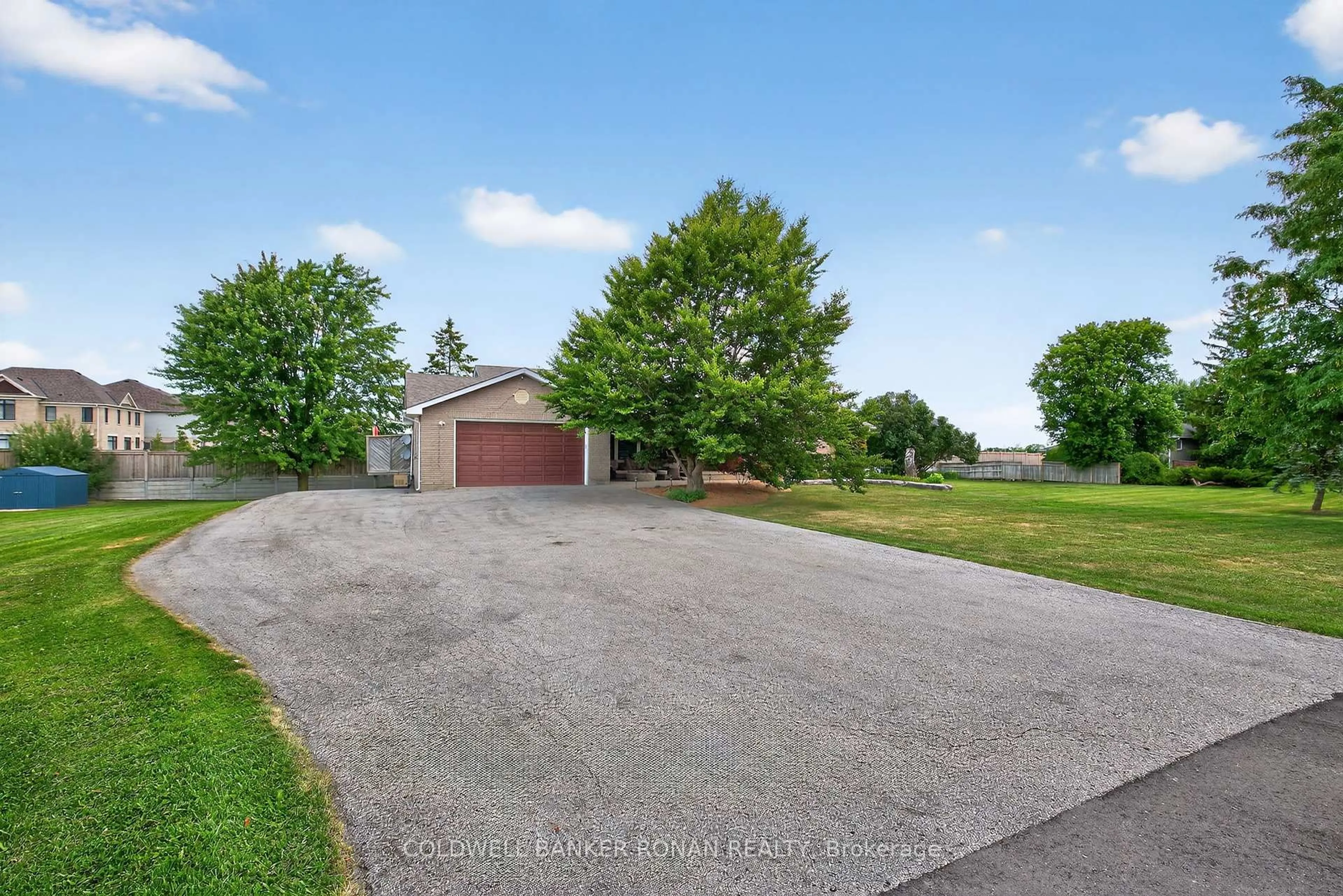 A pic from outside/outdoor area/front of a property/back of a property/a pic from drone, water/lake/river/ocean view for 7382 County Rd 14, Adjala-Tosorontio Ontario L0G 1W0