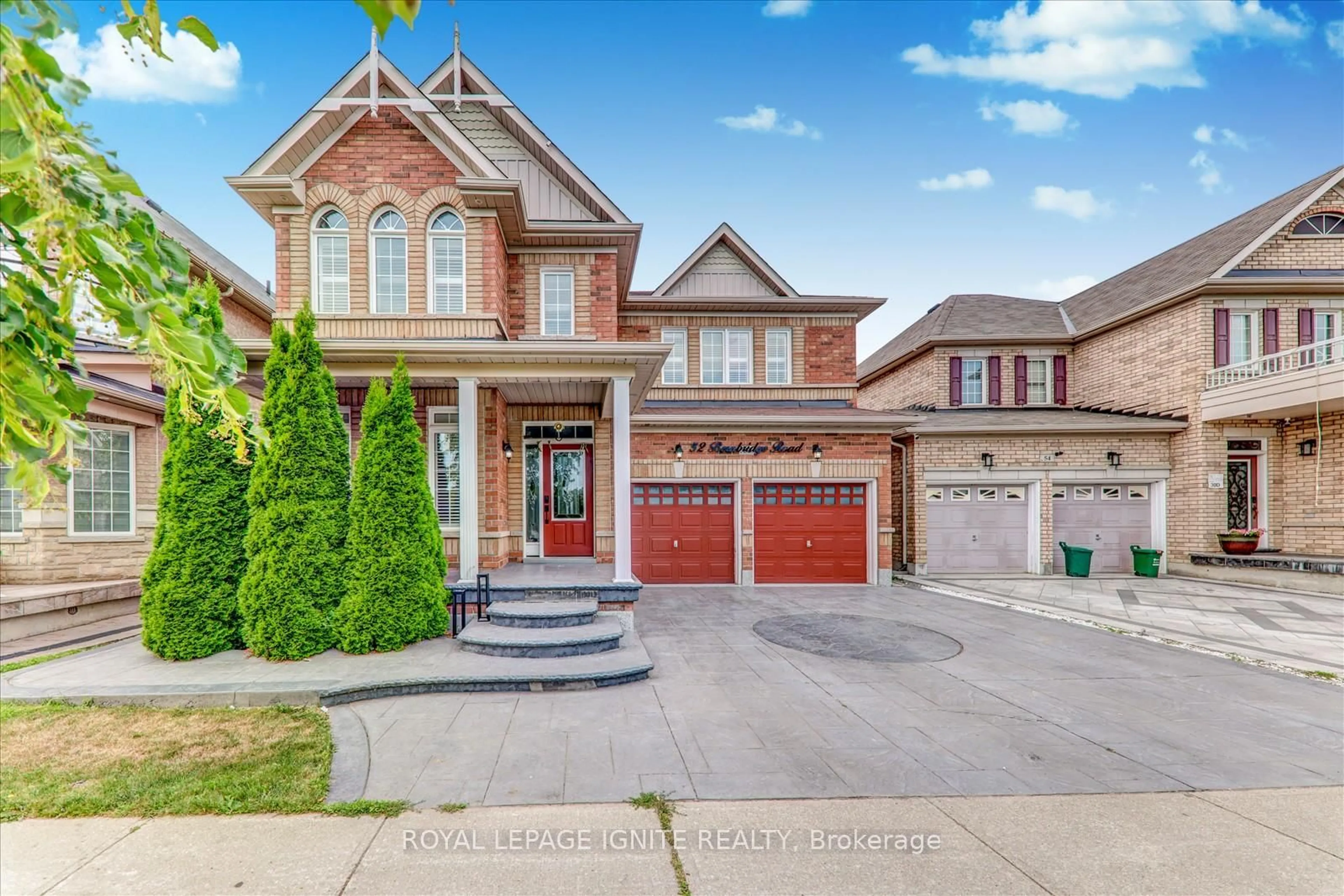 Home with brick exterior material, street for 52 Bernbridge Rd, Markham Ontario L6B 0S4