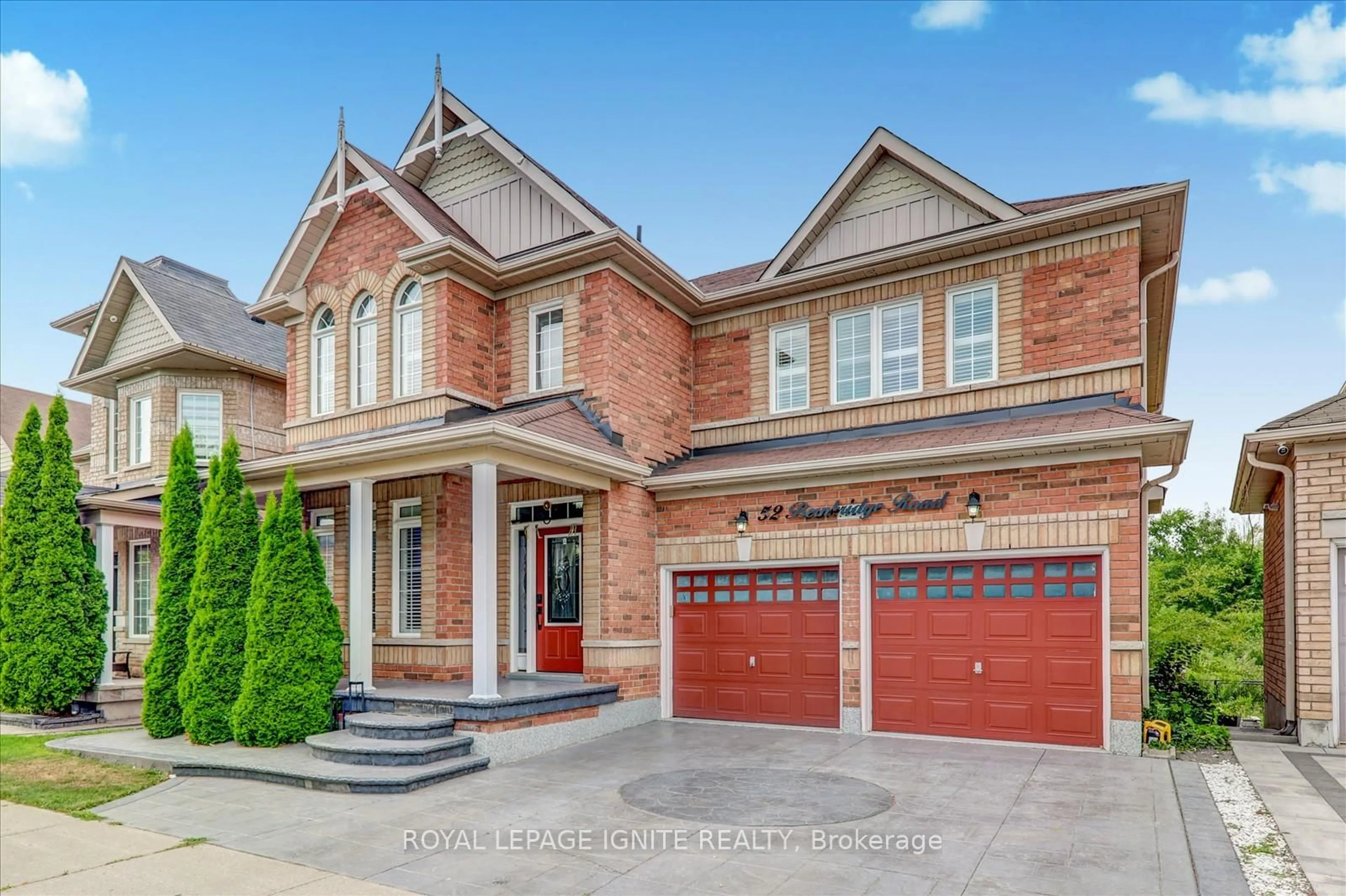 Home with brick exterior material, street for 52 Bernbridge Rd, Markham Ontario L6B 0S4