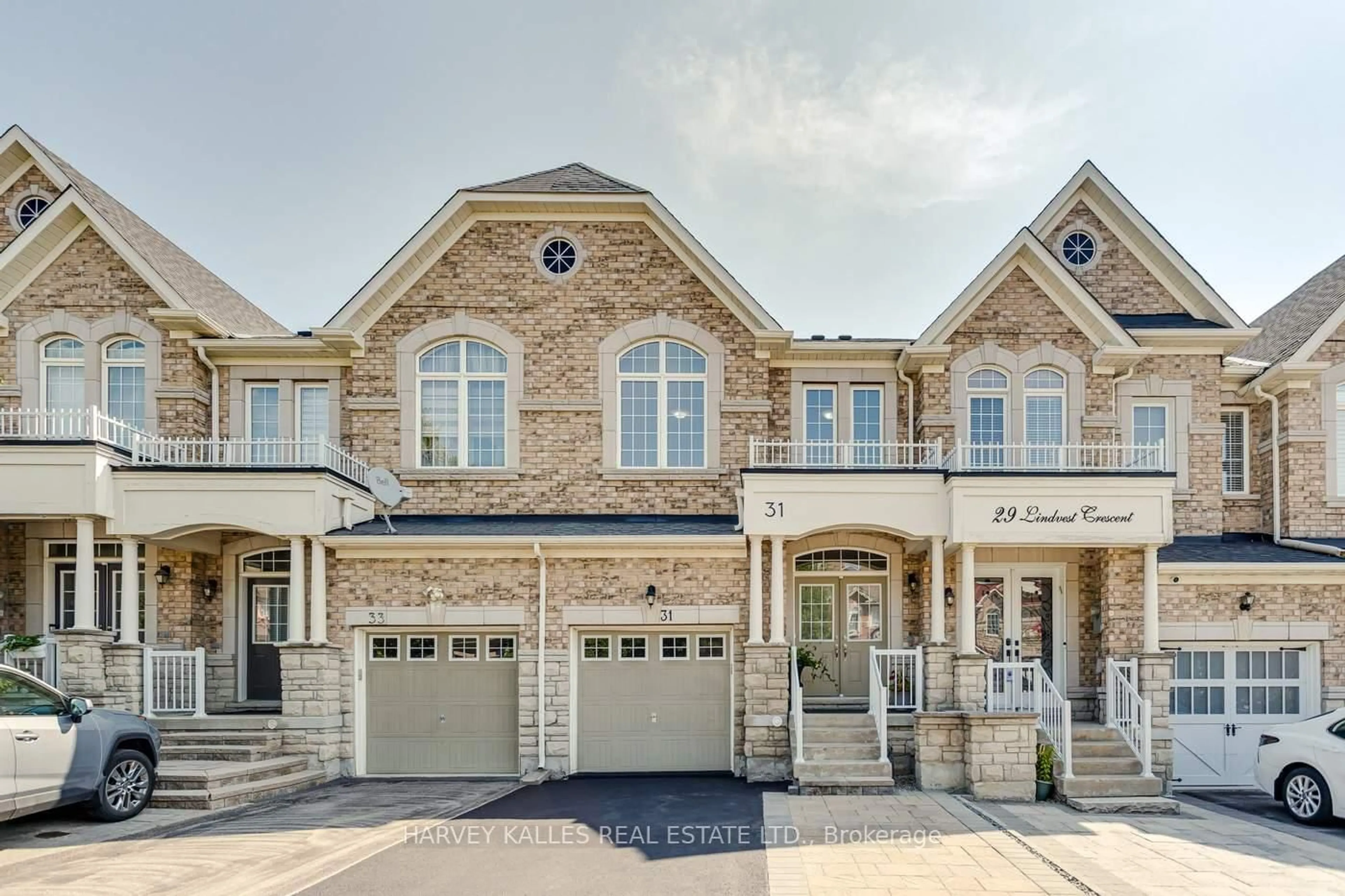 Home with brick exterior material, street for 31 Lindvest Cres, Vaughan Ontario L6A 4N2