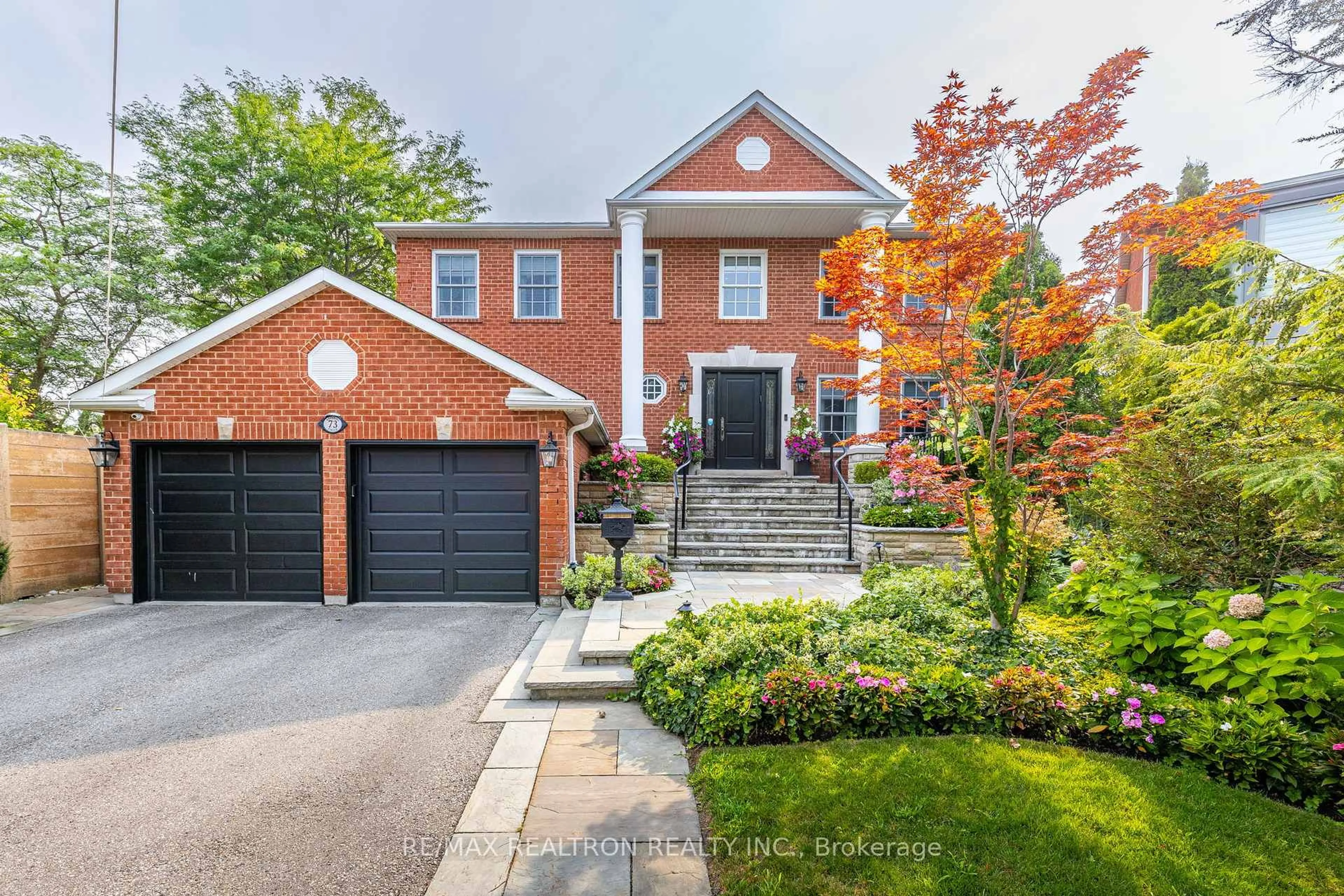 Home with brick exterior material, street for 73 Bevshire Circ, Vaughan Ontario L4J 5C6