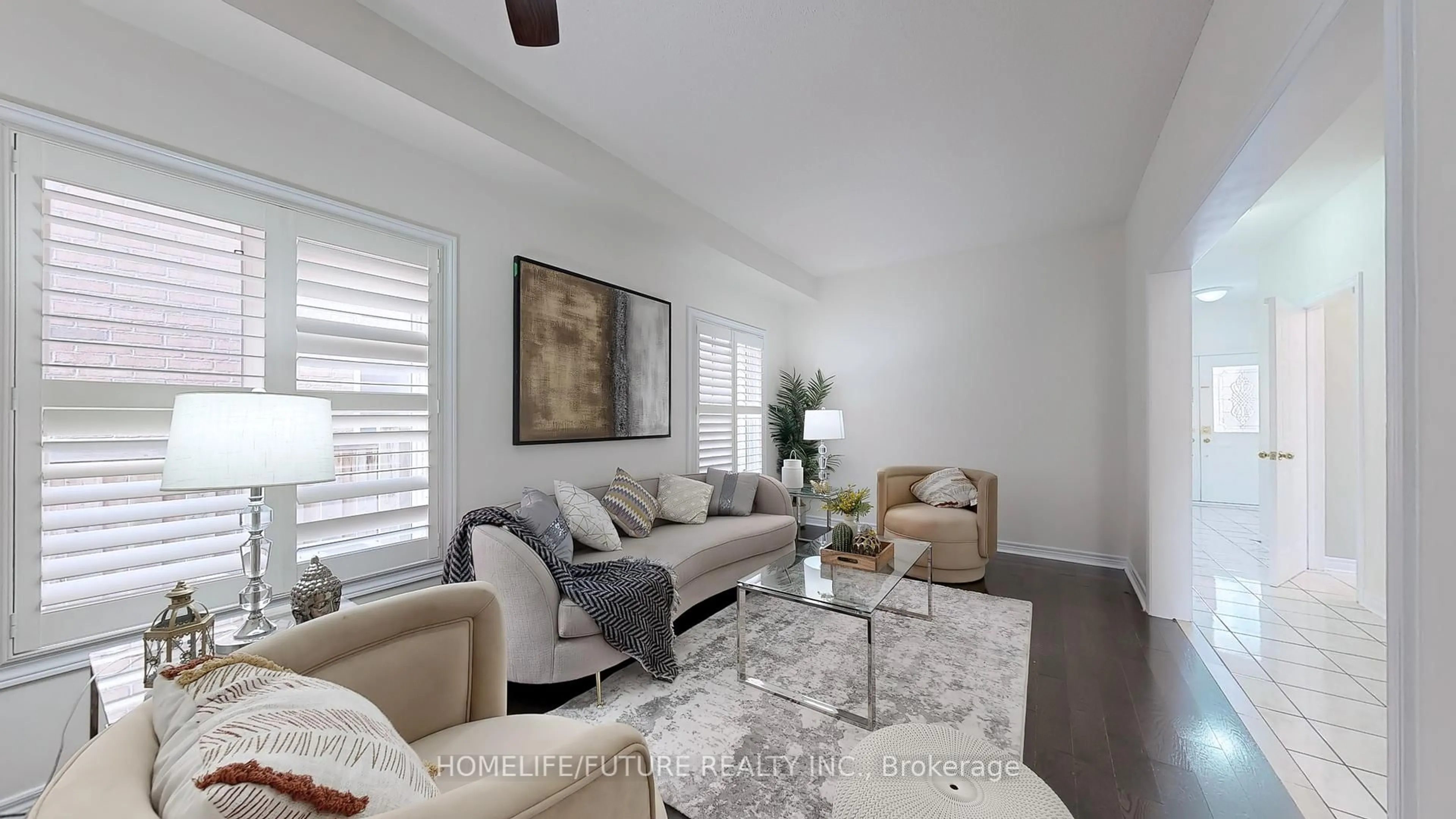 Living room with furniture, unknown for 46 Jack Monkman Cres, Markham Ontario L3S 0A3