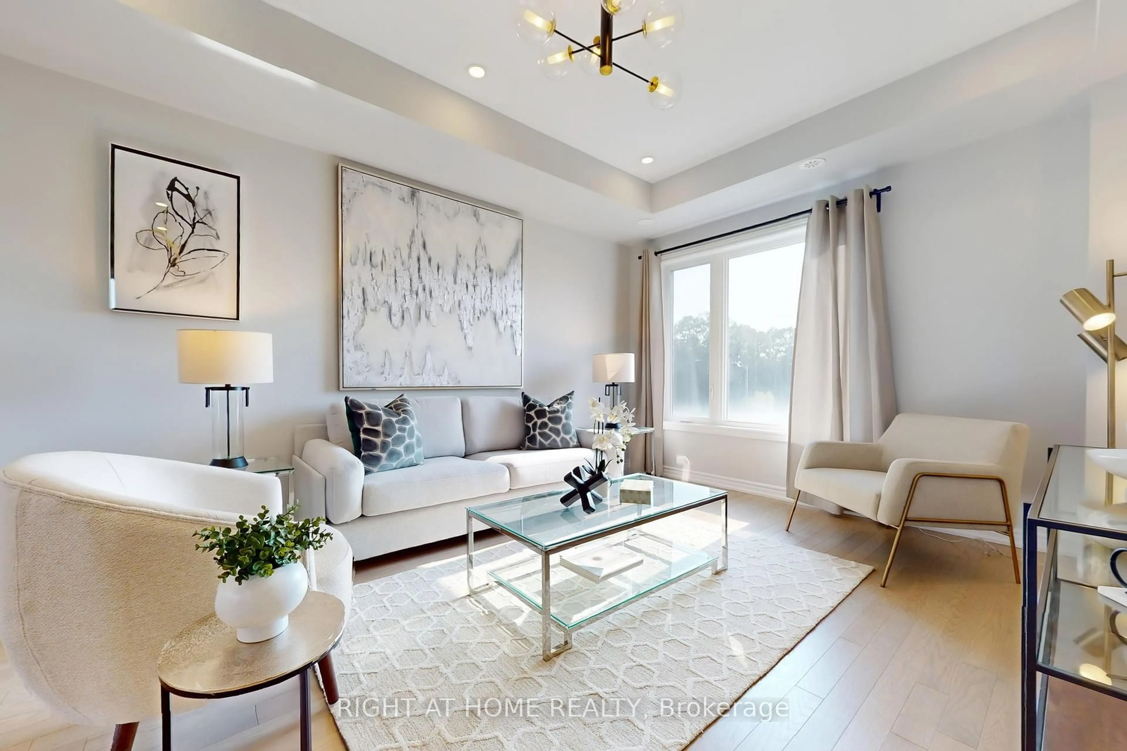 Living room with furniture, unknown for 99 Yorkton Blvd, Markham Ontario L6C 3L7