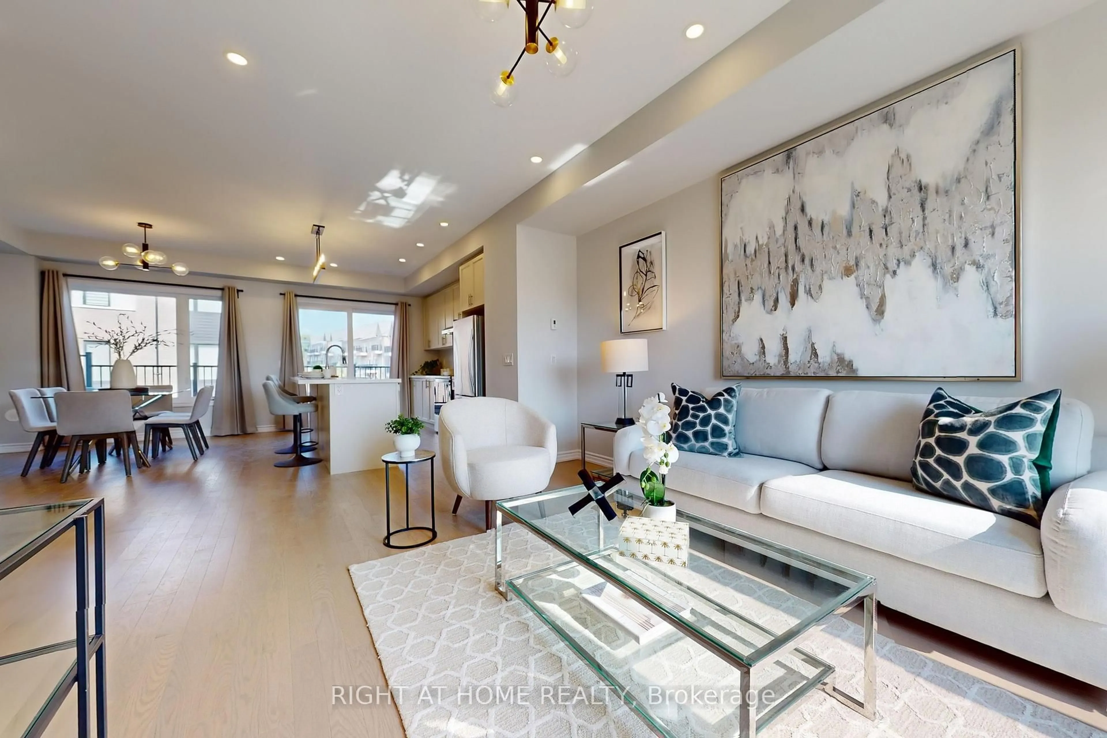 Living room with furniture, unknown for 99 Yorkton Blvd, Markham Ontario L6C 3L7
