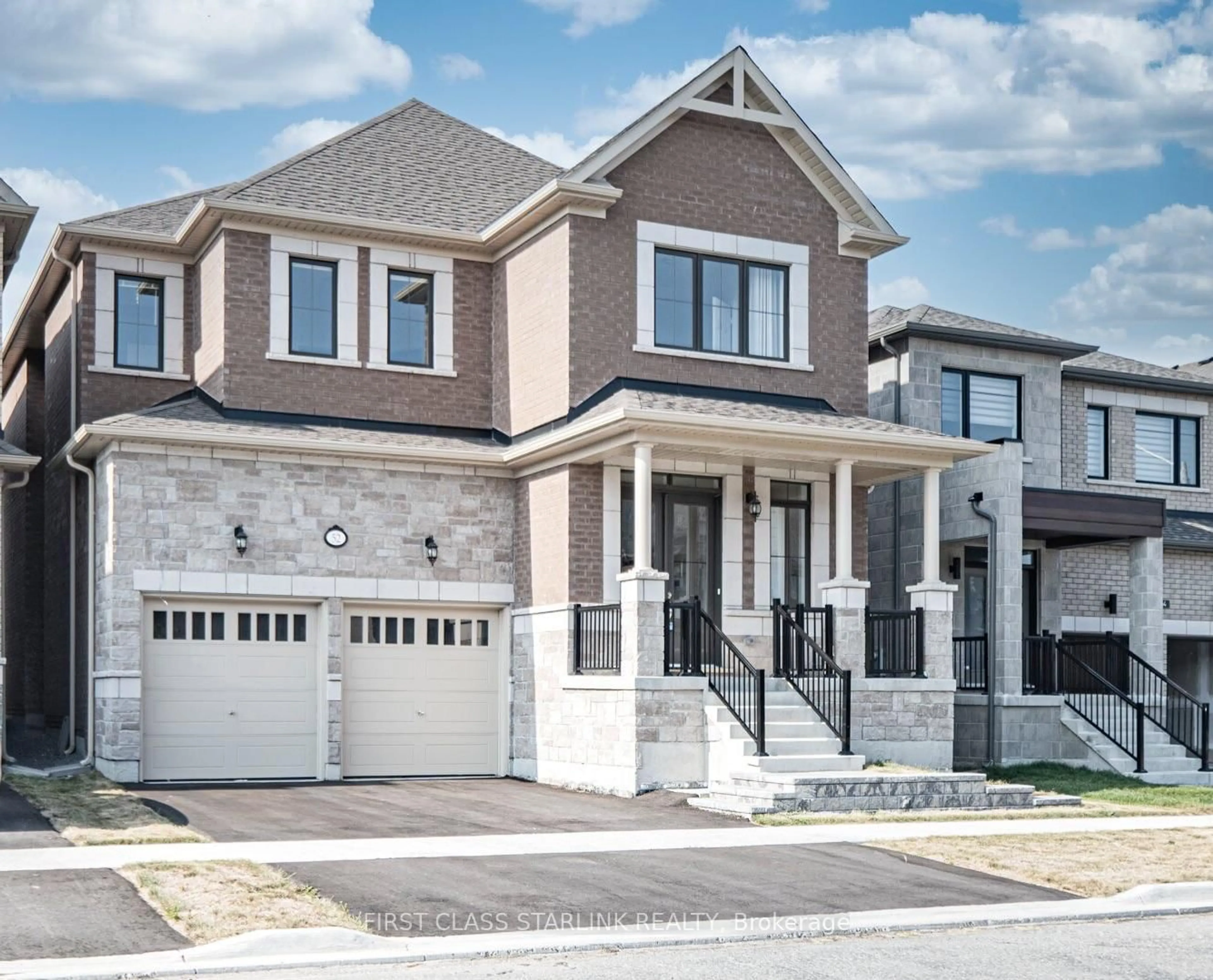 Home with brick exterior material, street for 52 Jinnah Ave, Markham Ontario L3S 0G2