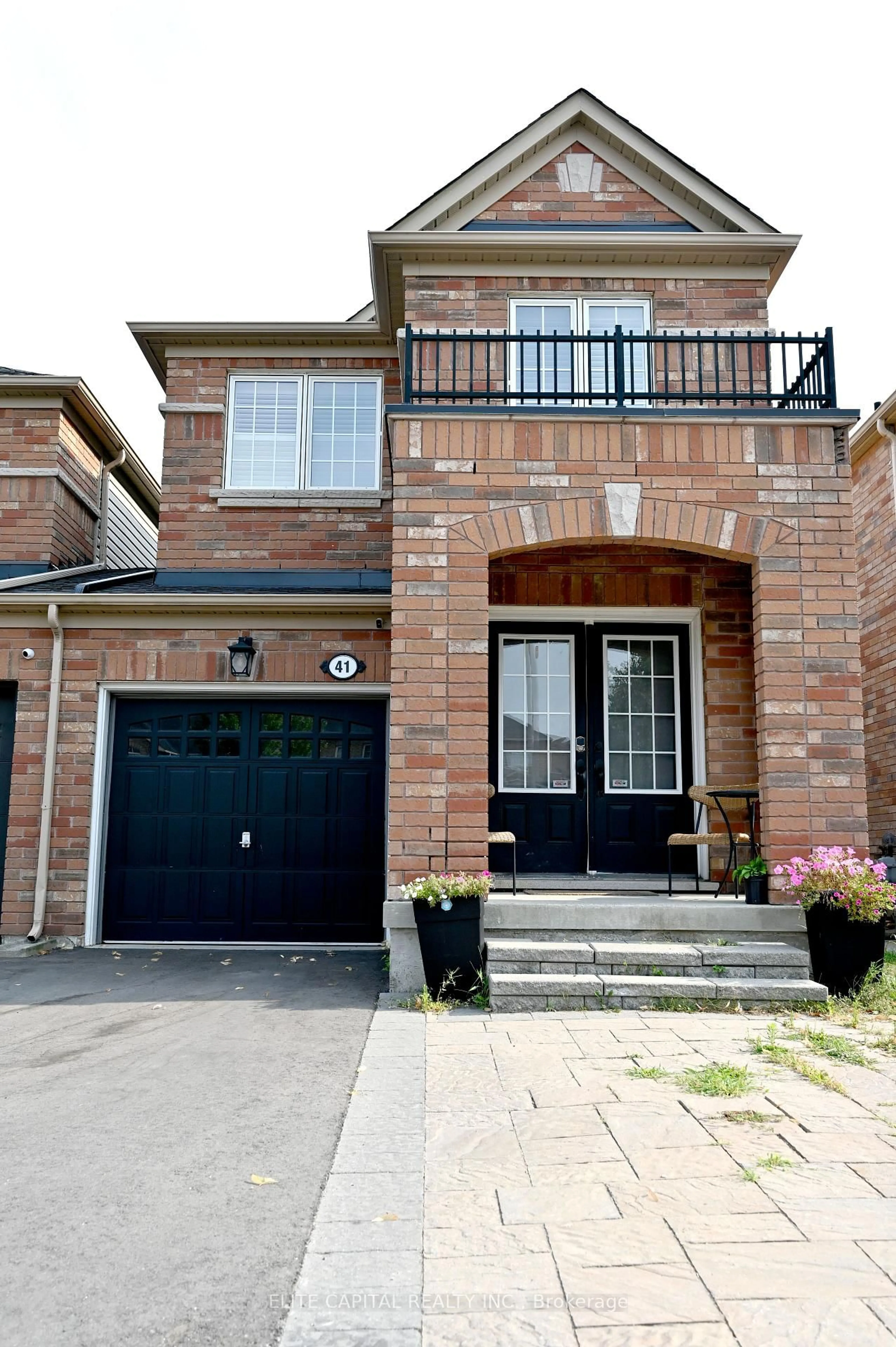 Home with brick exterior material, street for 41 Brahm Crt, Vaughan Ontario L4H 0K3