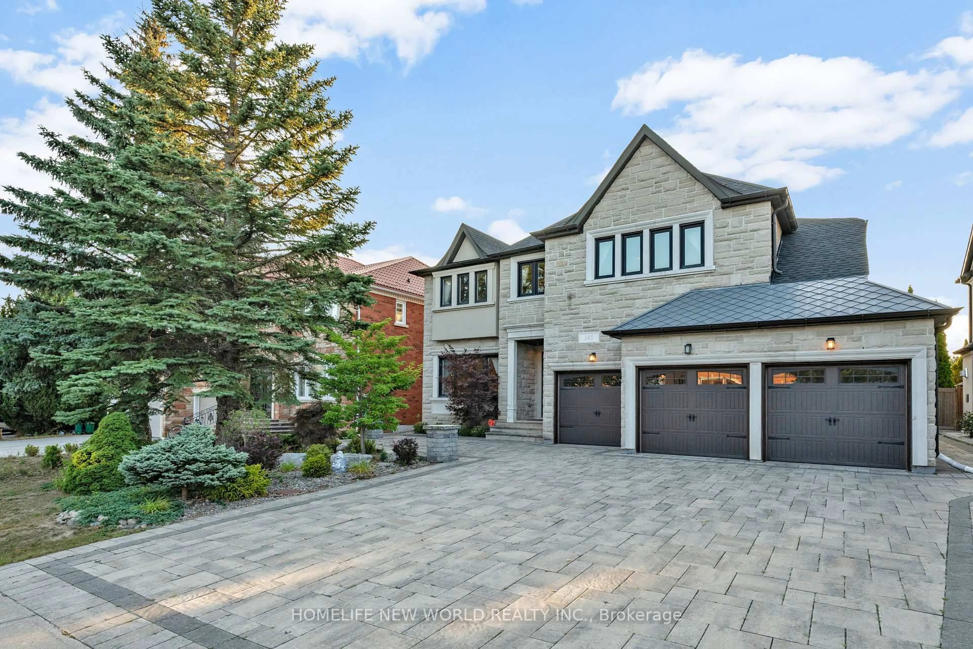 Home with brick exterior material, street for 145 Clarendon Dr, Richmond Hill Ontario L4B 3V8