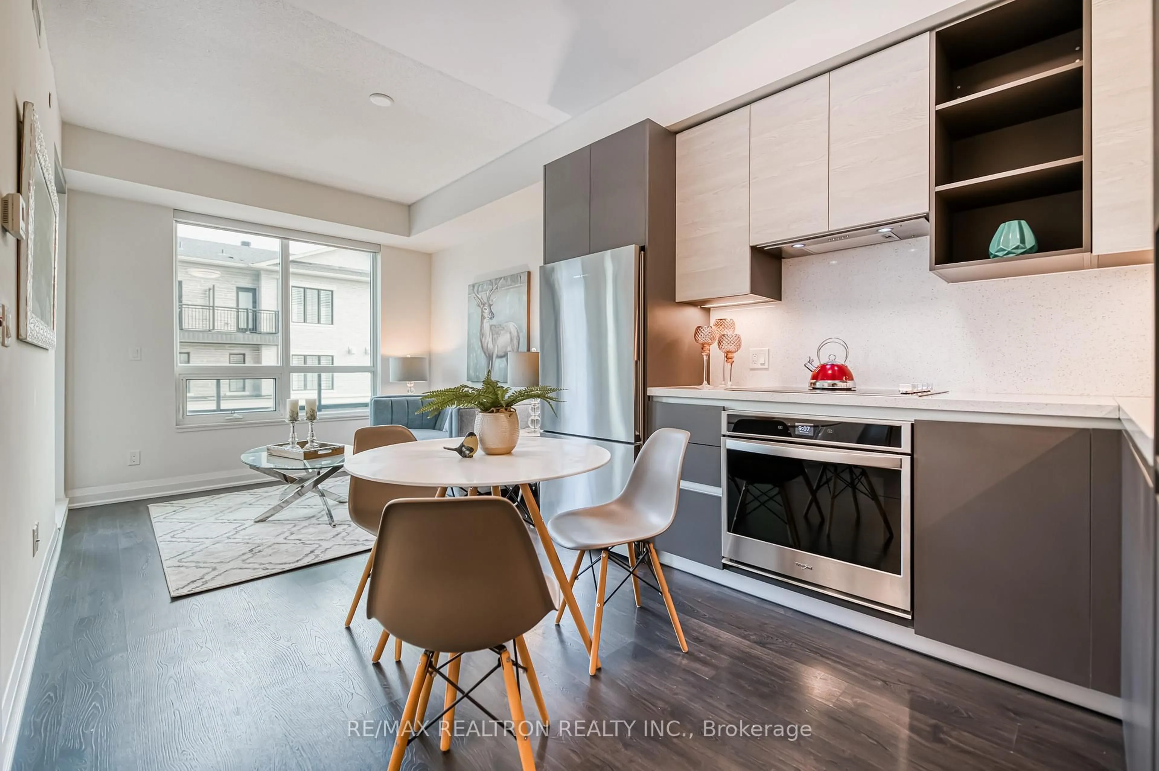 Open concept kitchen, unknown for 398 Highway 7 #215, Richmond Hill Ontario L4B 0G6