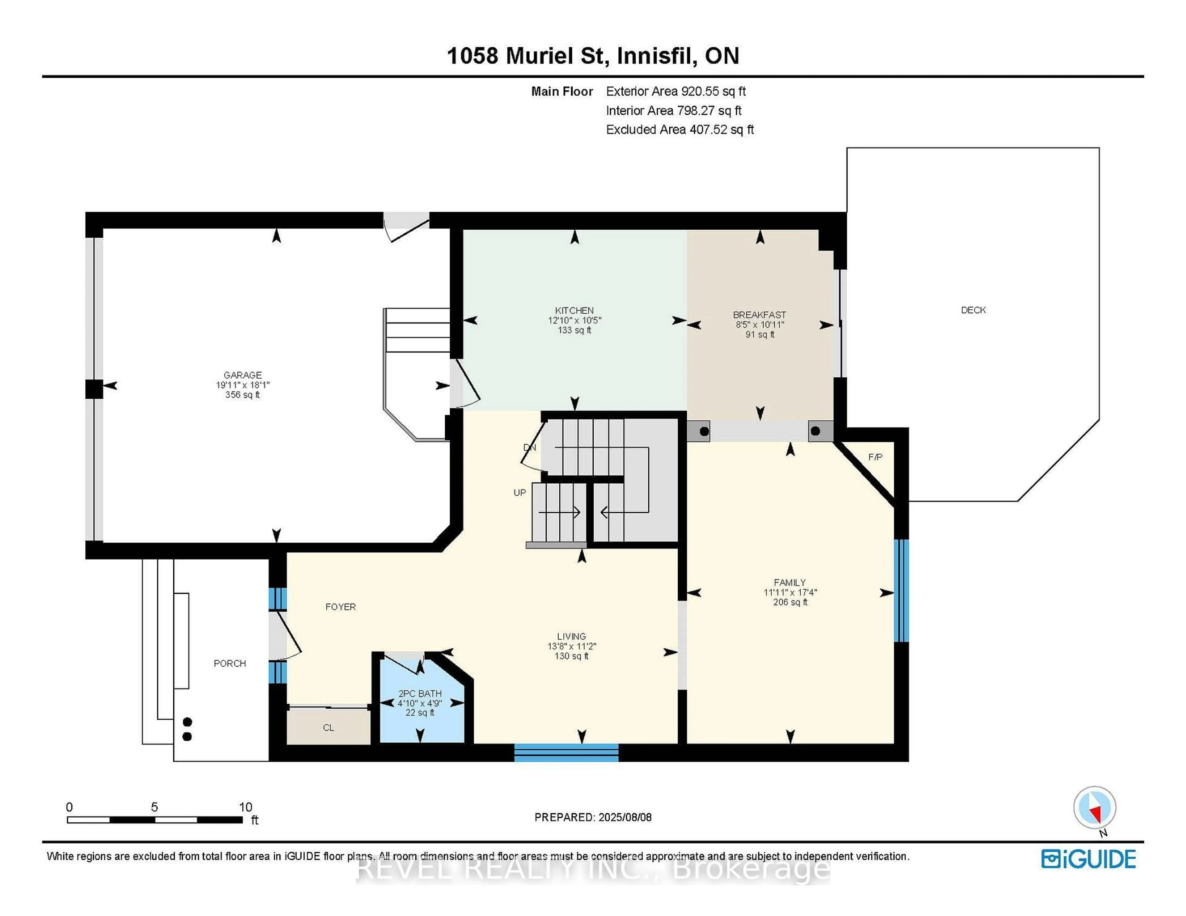 Floor plan for 1058 Muriel St, Innisfil Ontario L9S 4W7
