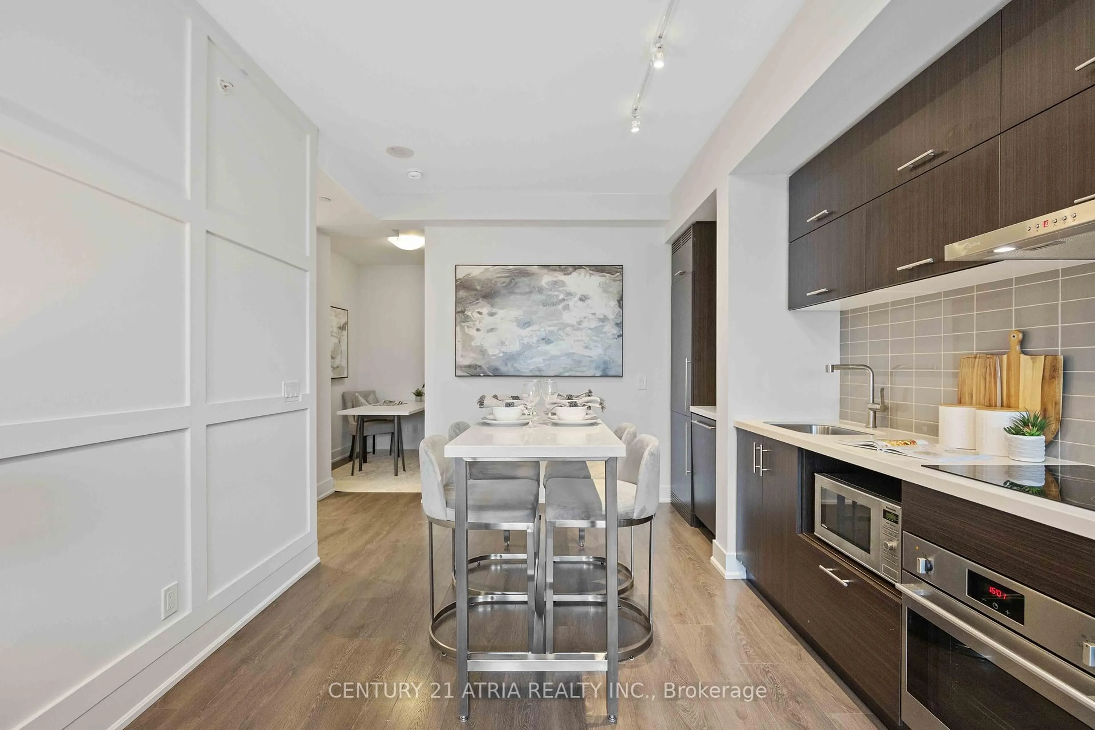 Open concept kitchen, unknown for 180 Enterprise Blvd #1015, Markham Ontario L6G 0G4