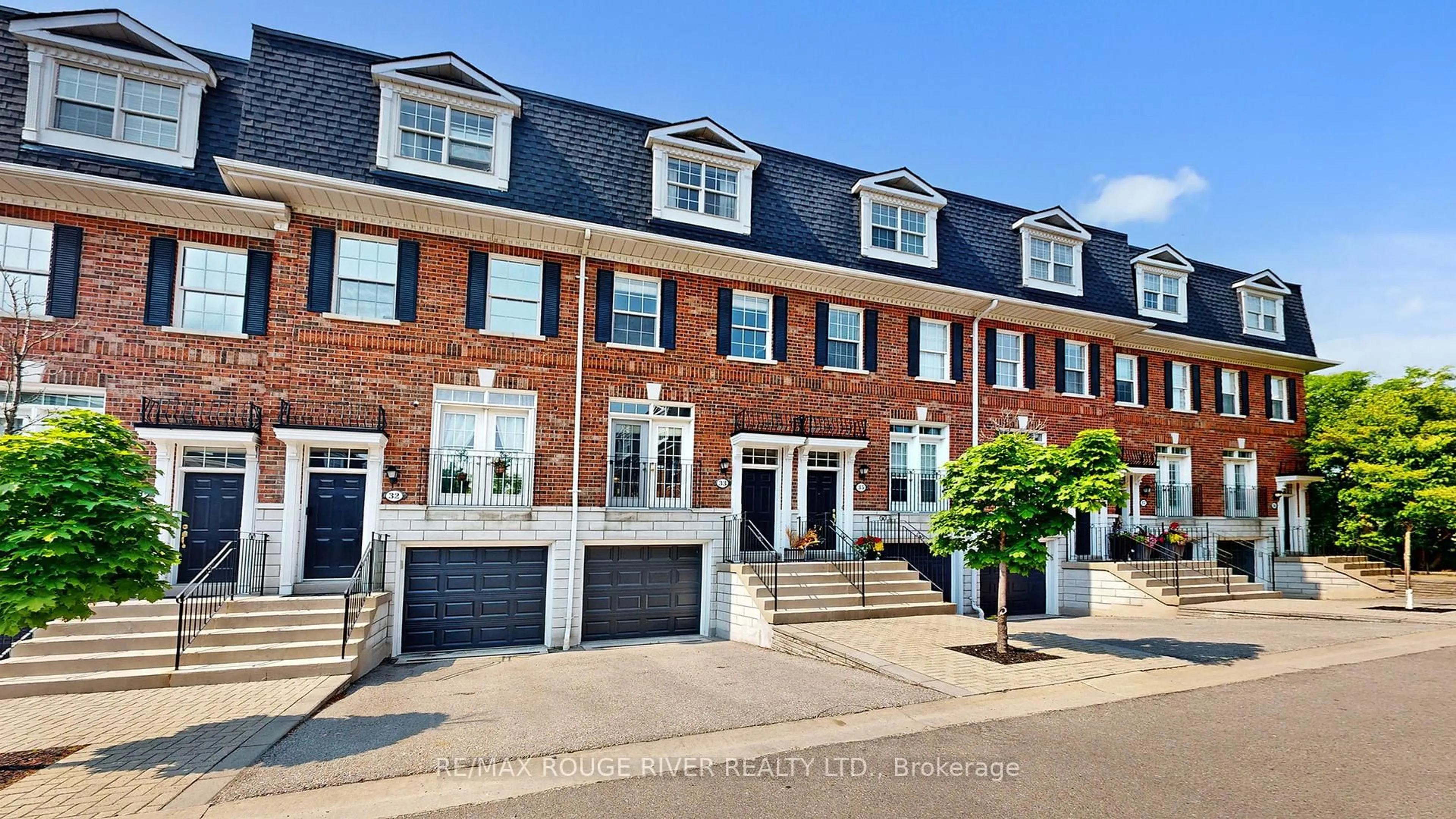 Home with brick exterior material, street for 6 Leonard St #33, Richmond Hill Ontario L4C 0L6