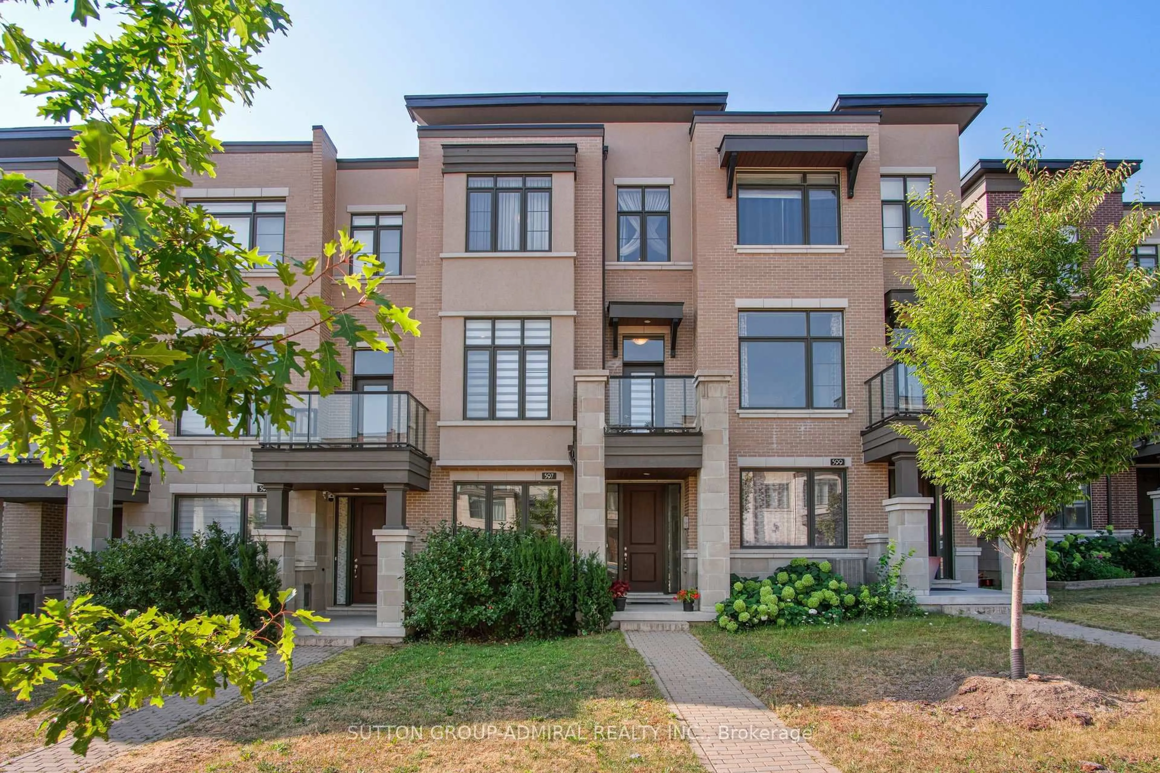 Home with brick exterior material, street for 597 Marc Santi Blvd, Vaughan Ontario L6A 4Z8