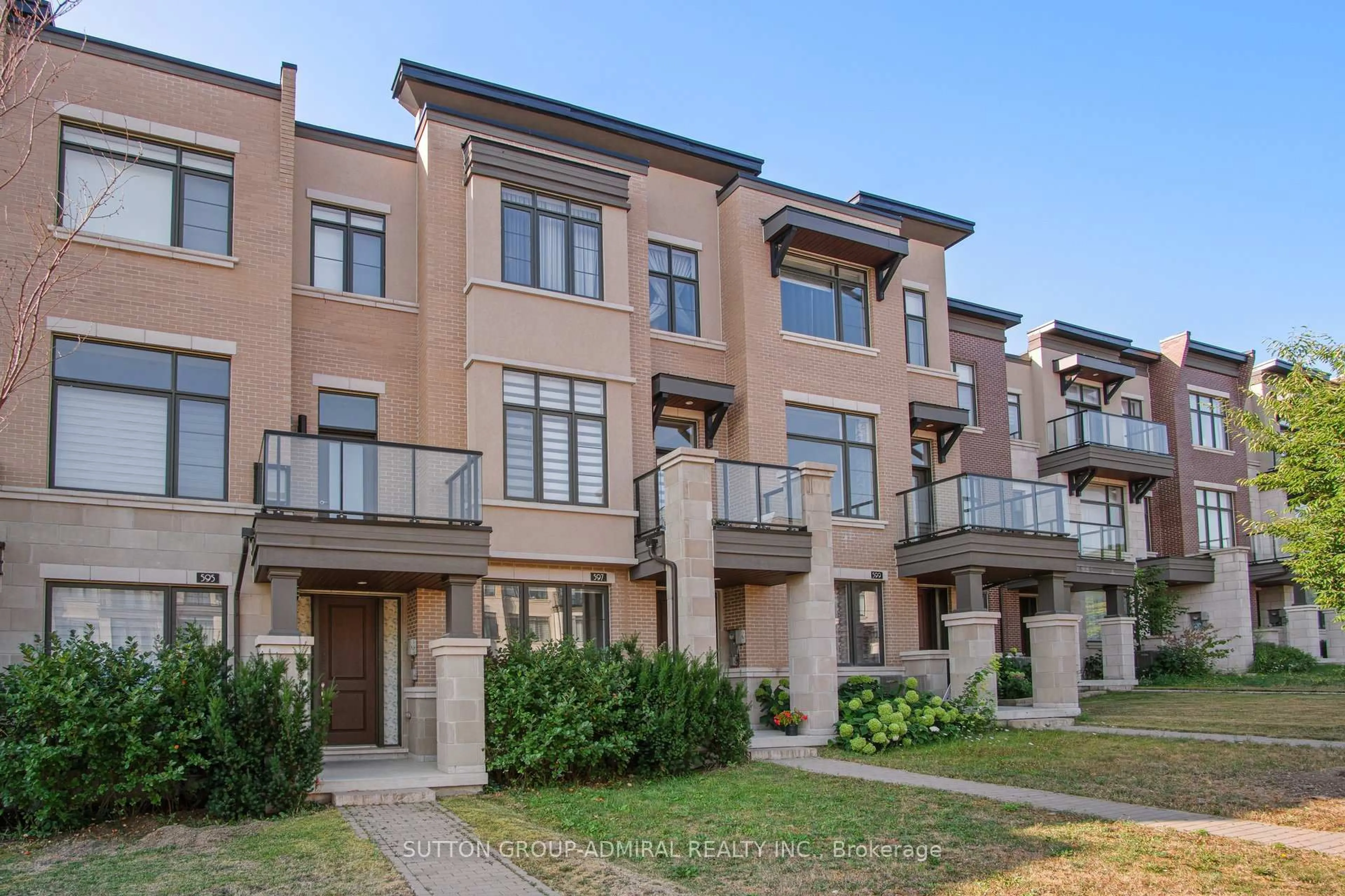 Home with brick exterior material, street for 597 Marc Santi Blvd, Vaughan Ontario L6A 4Z8