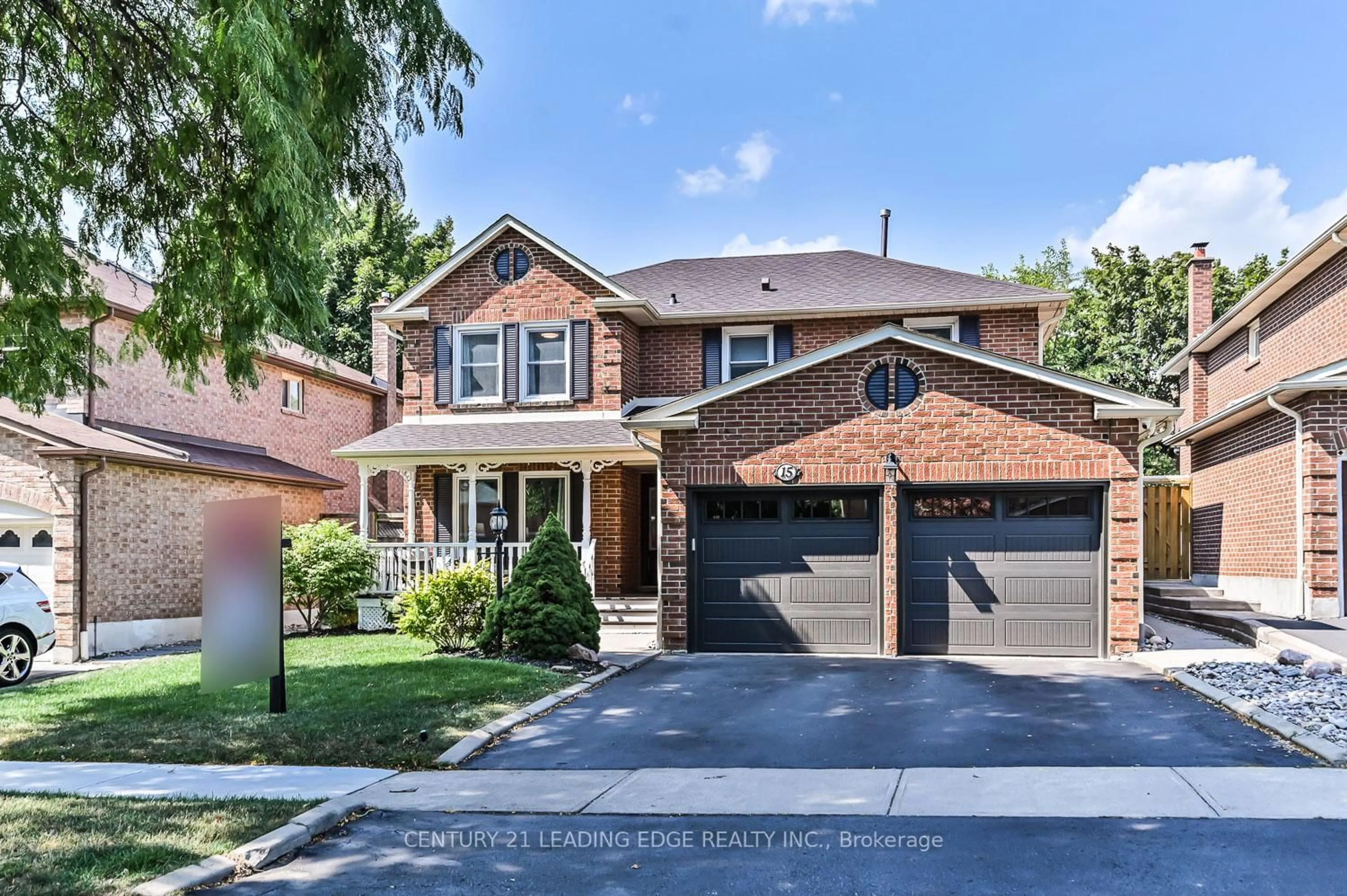 Home with brick exterior material, street for 15 McCarty Cres, Markham Ontario L3P 4R4