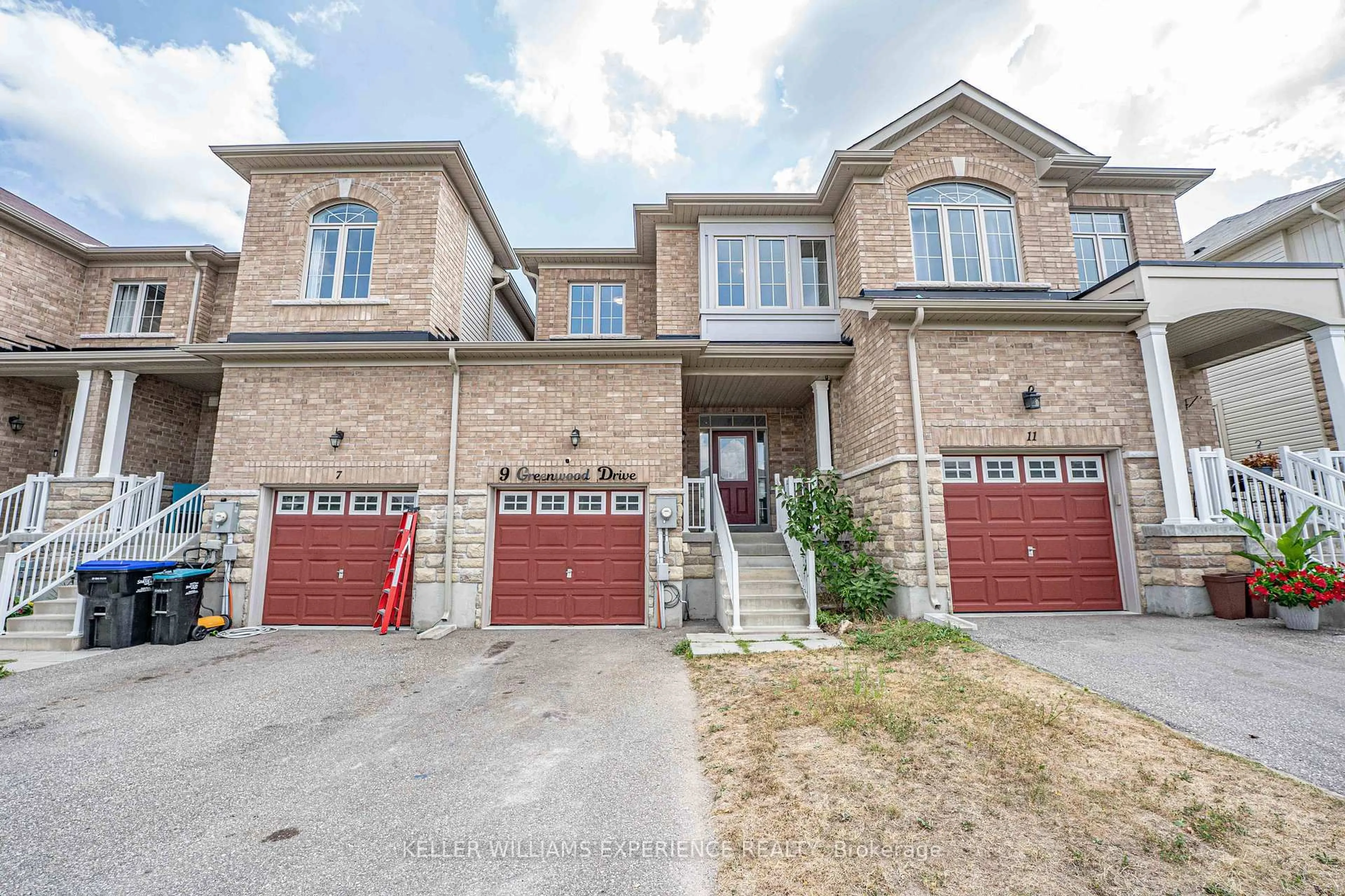 Home with brick exterior material, street for 9 GREENWOOD Dr, Essa Ontario L3W 0N5