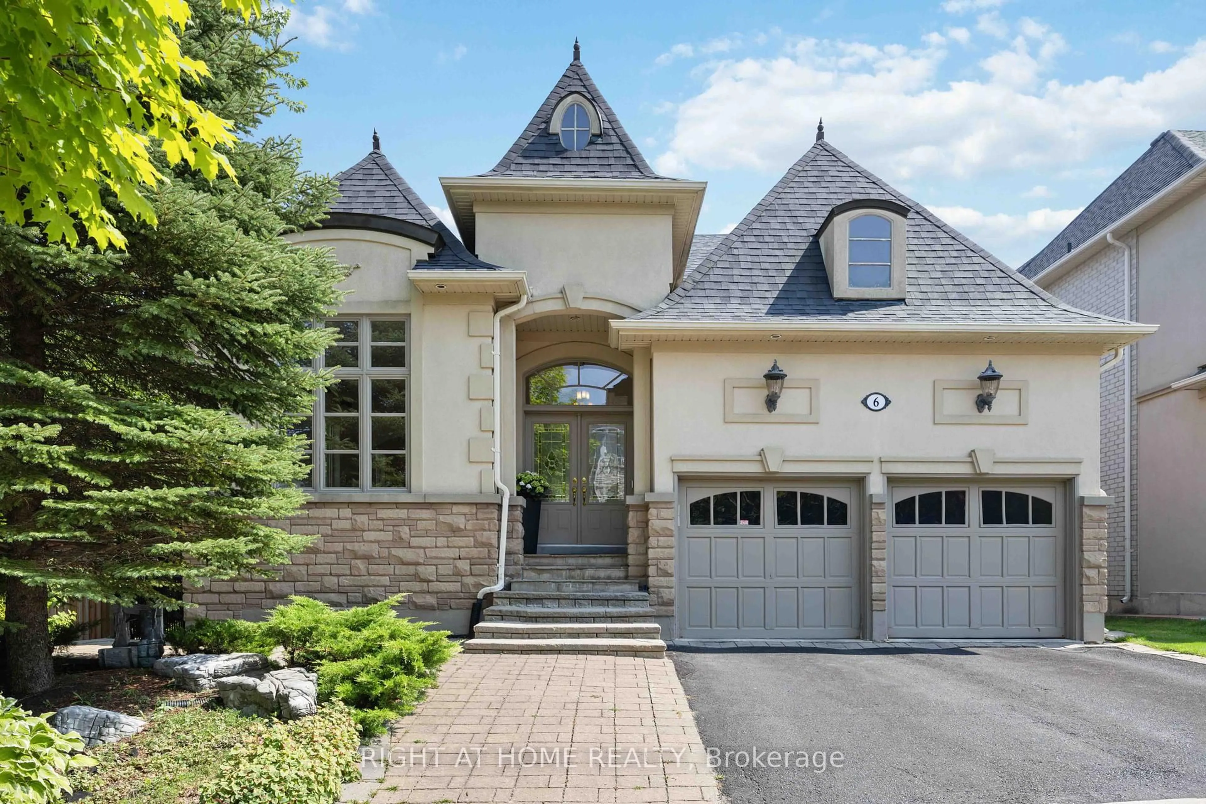 Home with brick exterior material, street for 6 Sachet Dr, Richmond Hill Ontario L4E 4S1