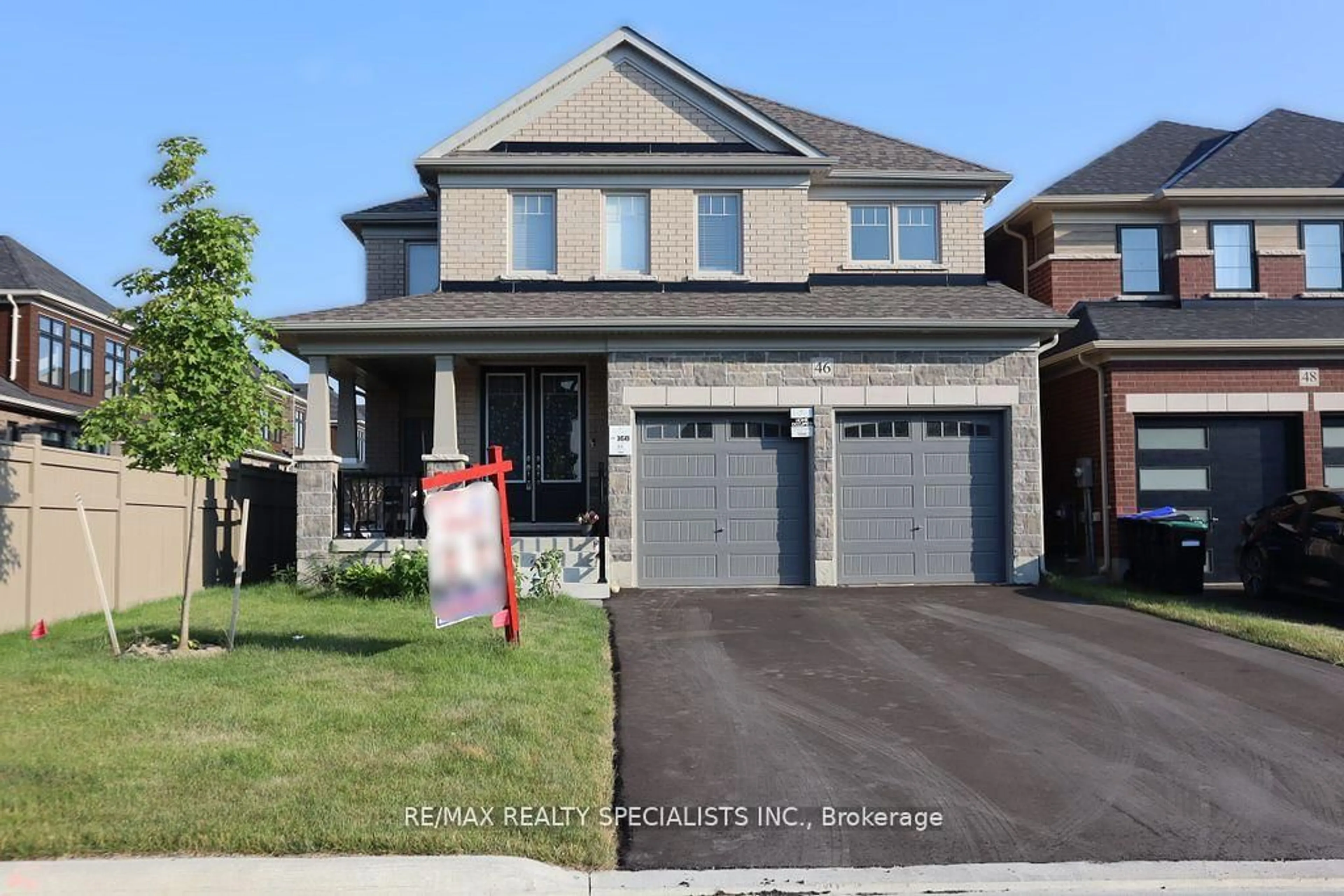Home with brick exterior material, street for 46 Sparrow Way, Adjala-Tosorontio Ontario L0G 1W0
