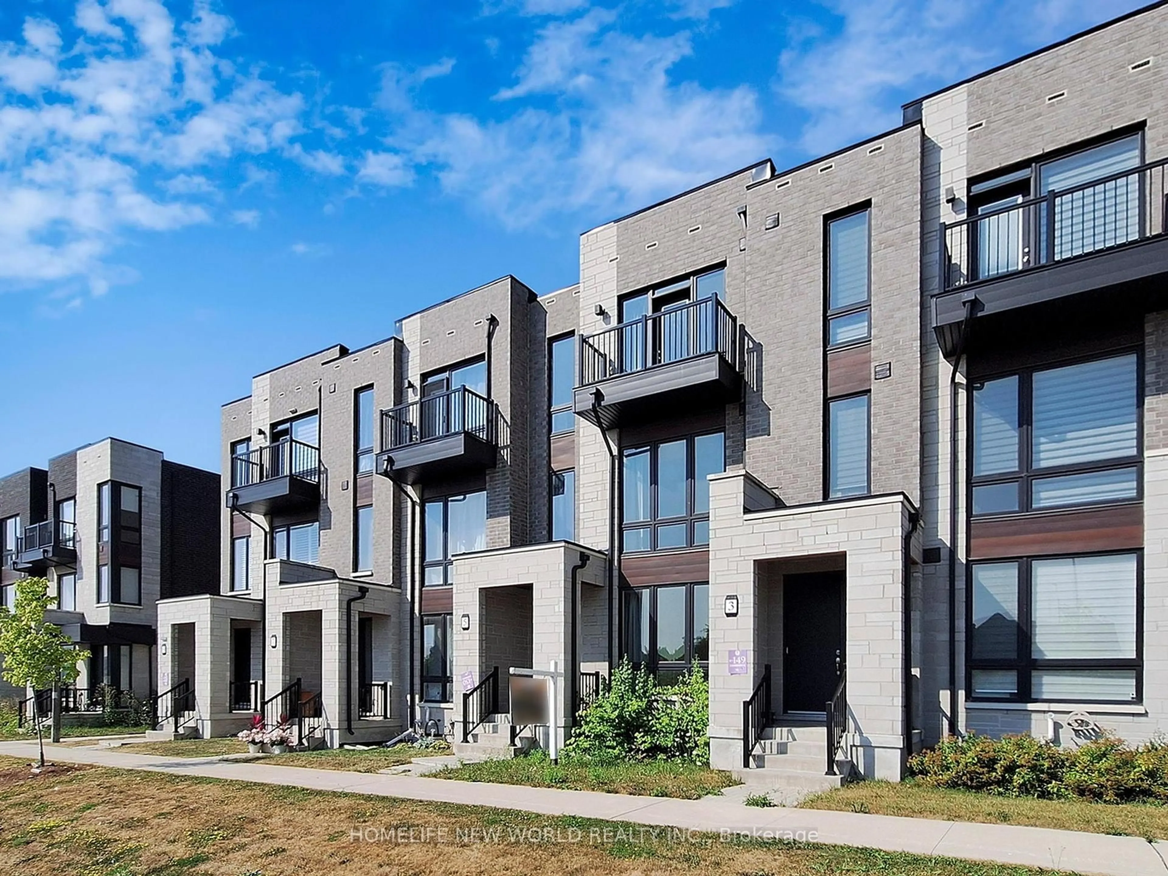 Home with brick exterior material, street for 5 Hammersmith Lane, Markham Ontario L6C 0Z5