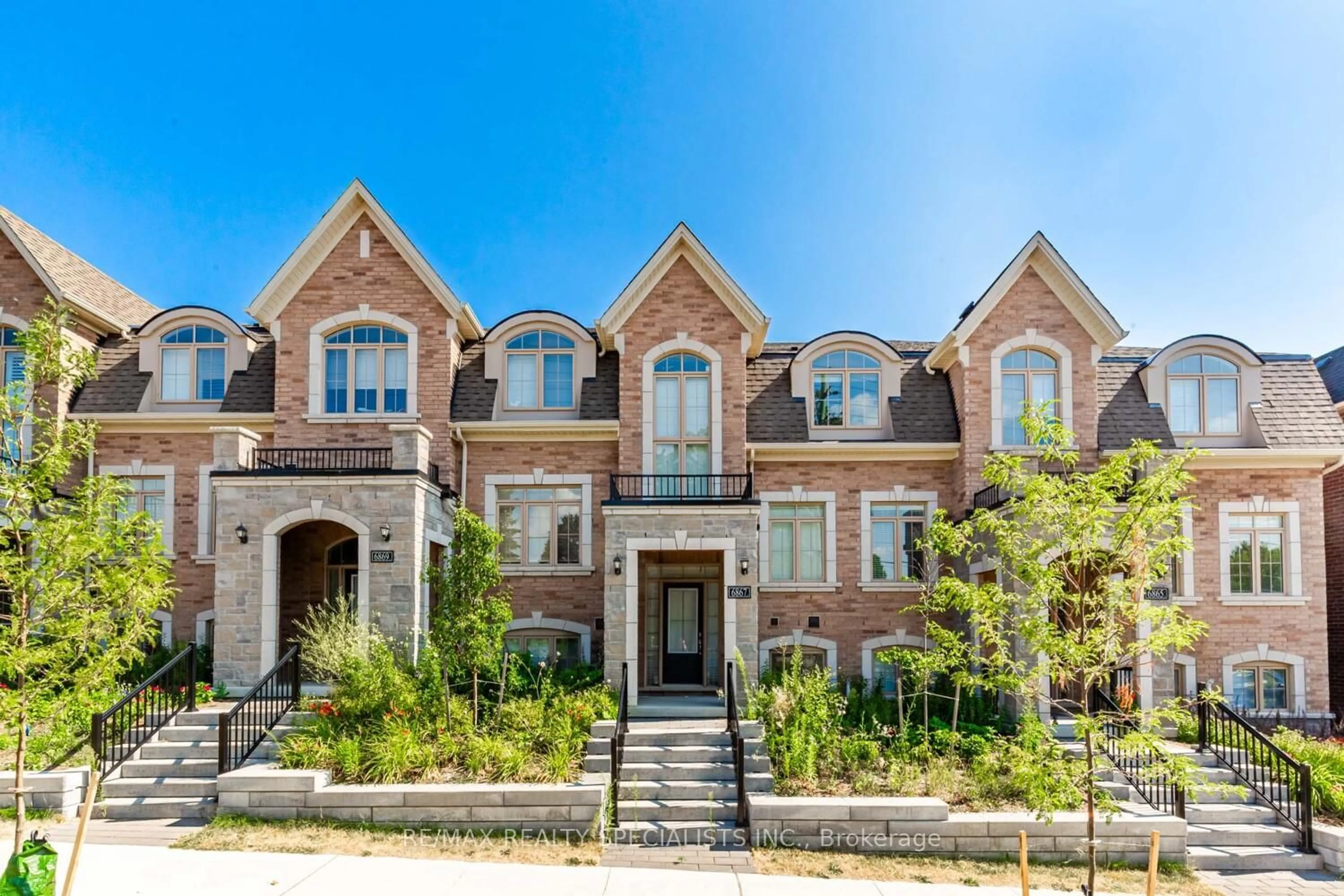 Home with brick exterior material, street for 6867 14th Ave, Markham Ontario L6B 1A8