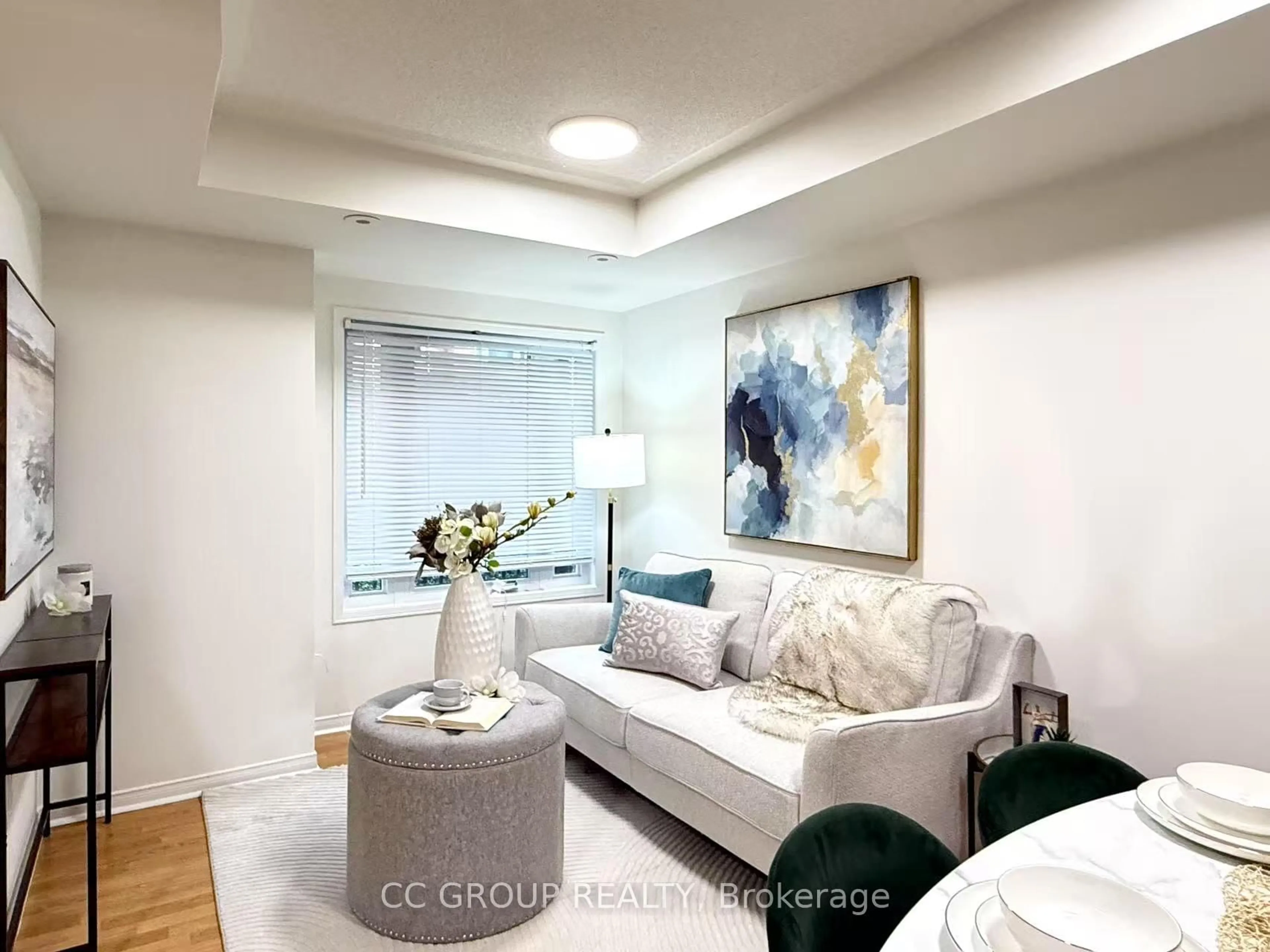 Living room with furniture, unknown for 312 John St #359, Markham Ontario L3T 0A7