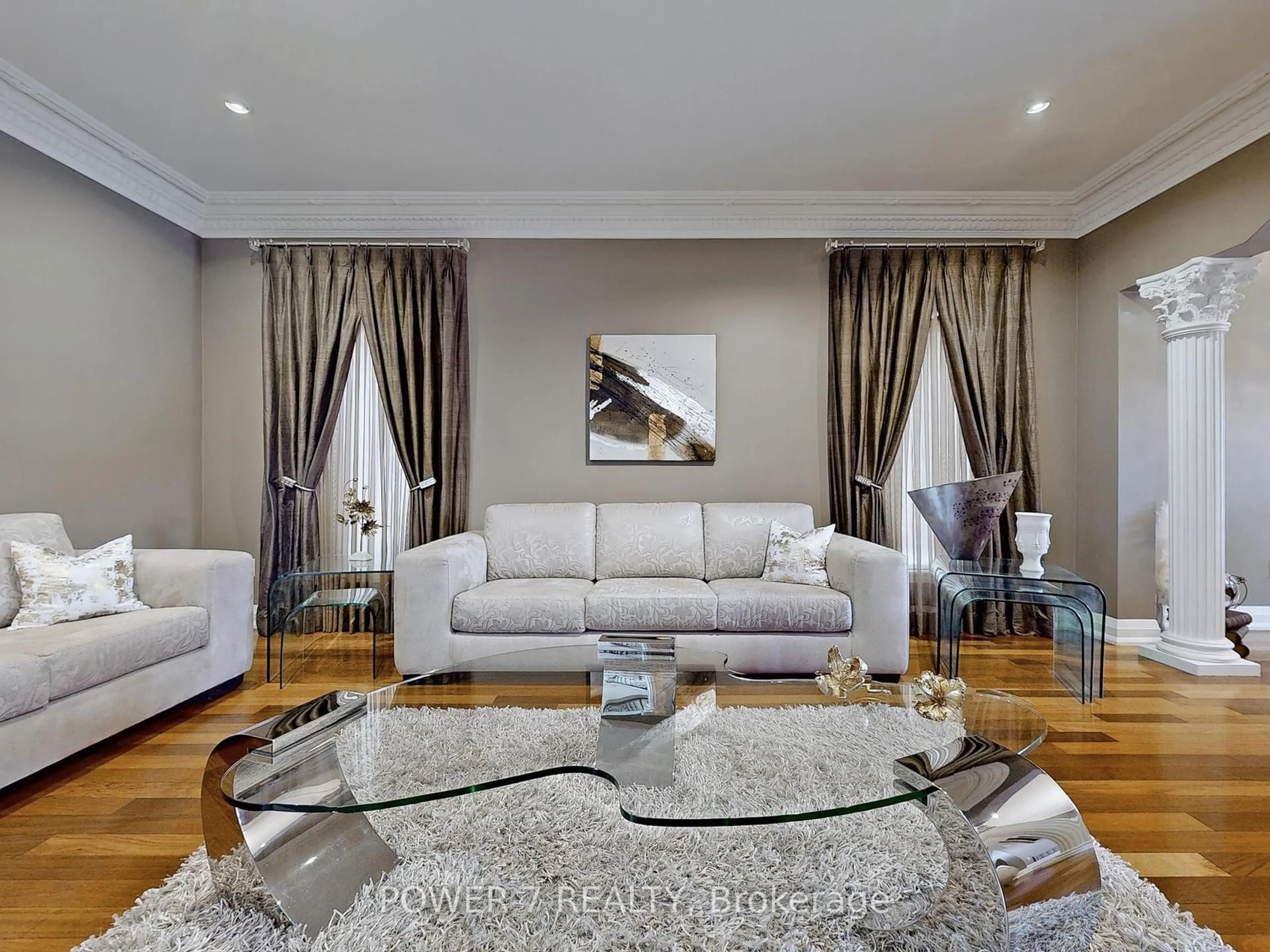 Living room with furniture, unknown for 76 Silver Rose Cres, Markham Ontario L6C 1W6