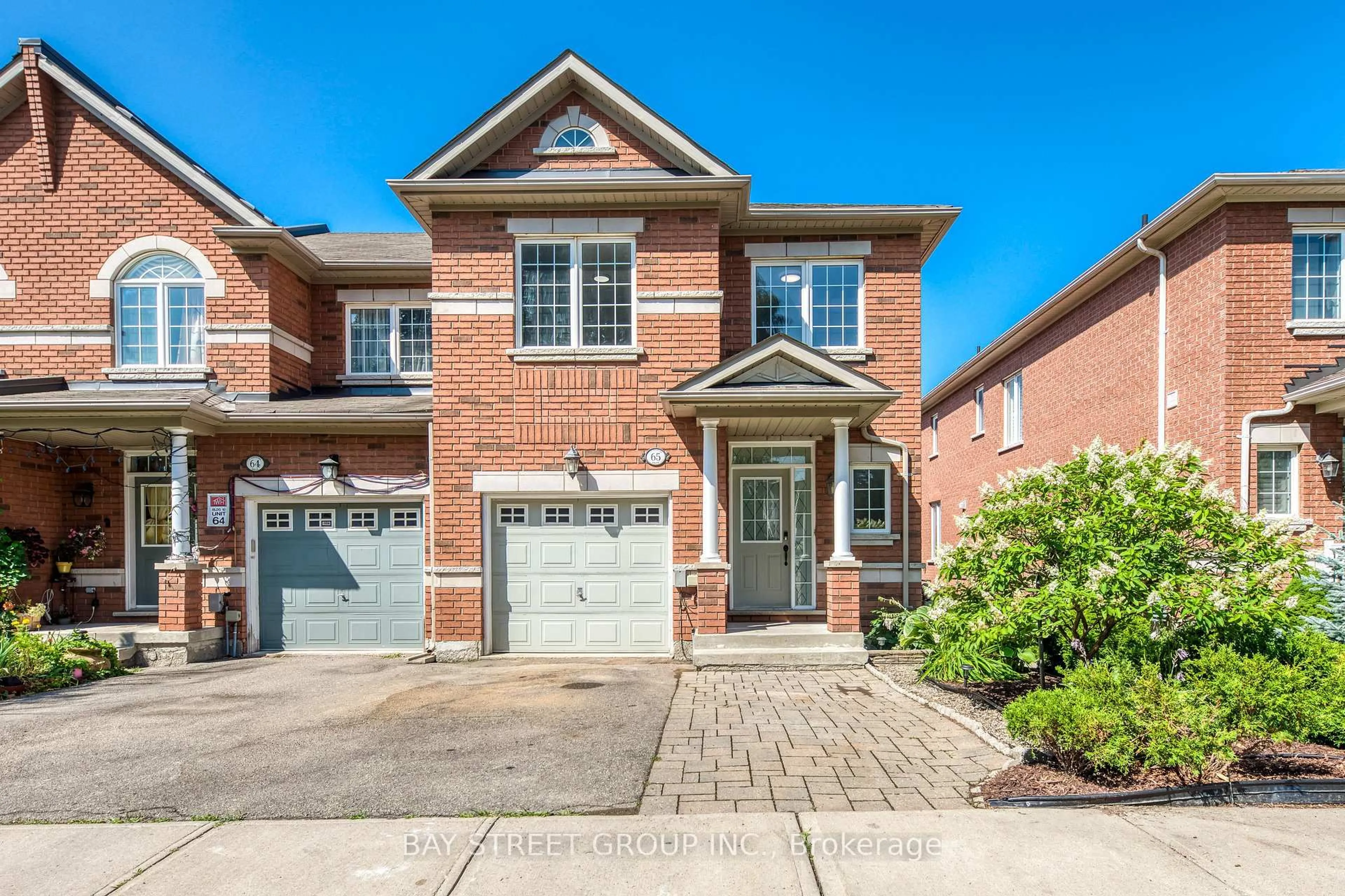Home with brick exterior material, street for 8 Townwood Dr #65, Richmond Hill Ontario L4E 4Y3