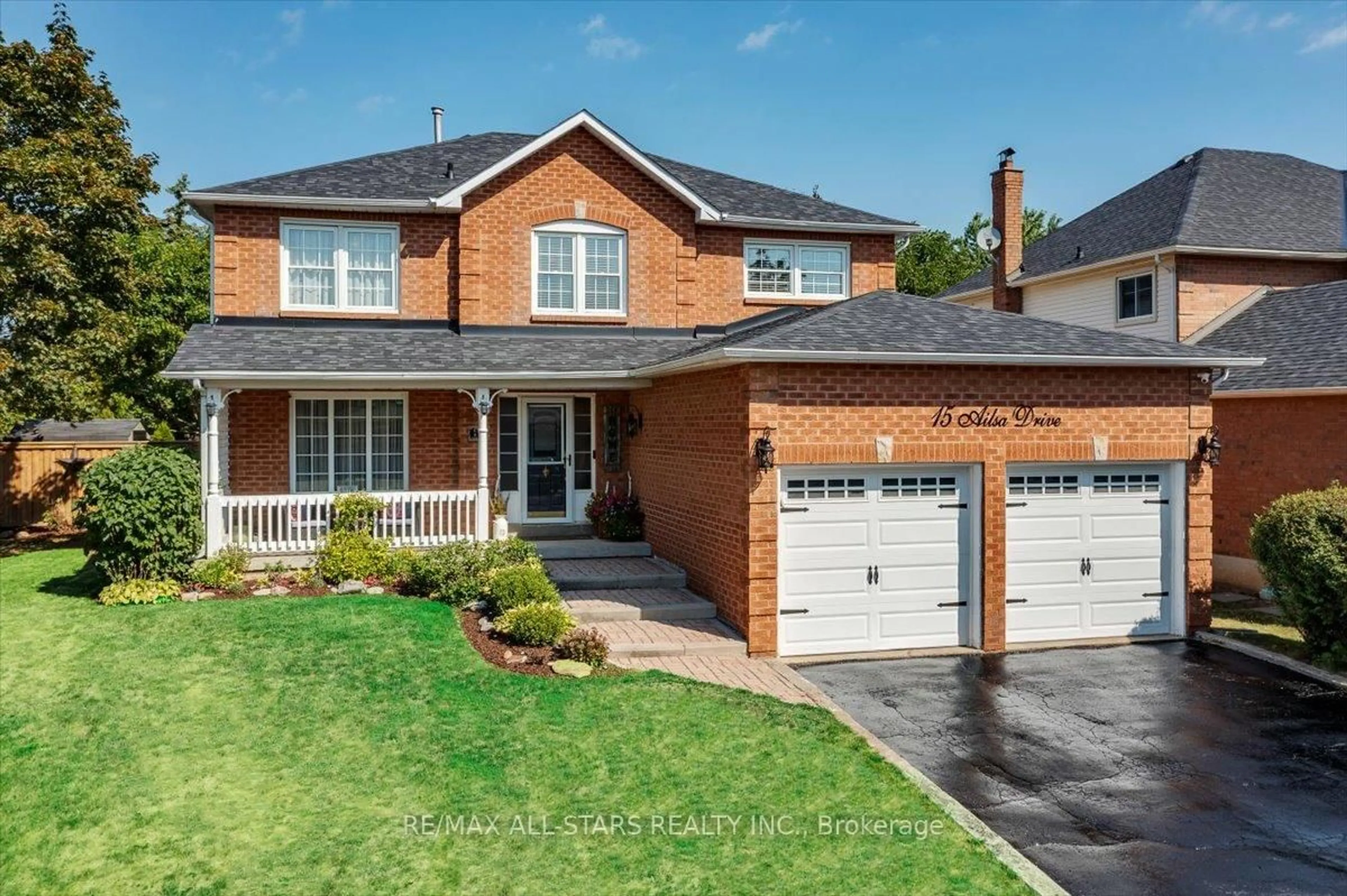 Home with brick exterior material, street for 15 Ailsa Dr, Georgina Ontario L4P 3N5