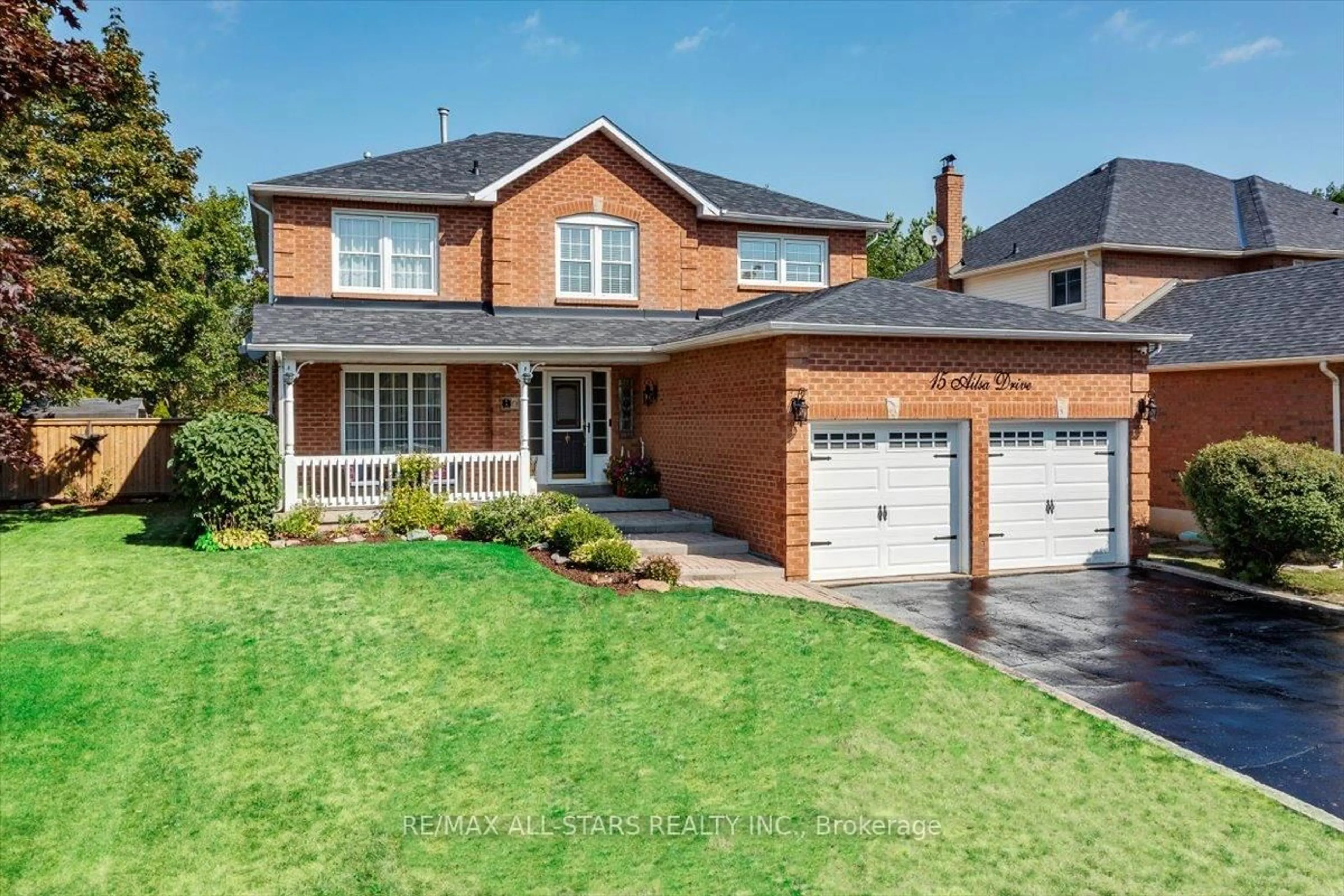 Home with brick exterior material, street for 15 Ailsa Dr, Georgina Ontario L4P 3N5