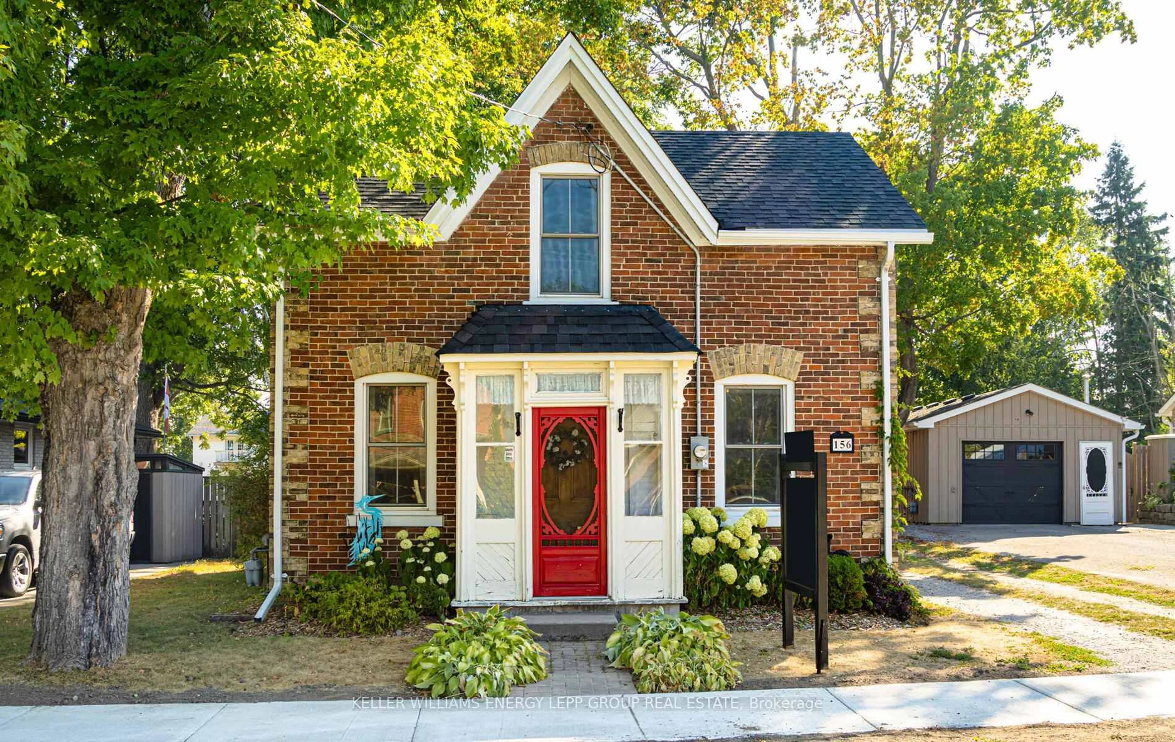 Home with brick exterior material, street for 156 St. John St, Brock Ontario L0E 1E0