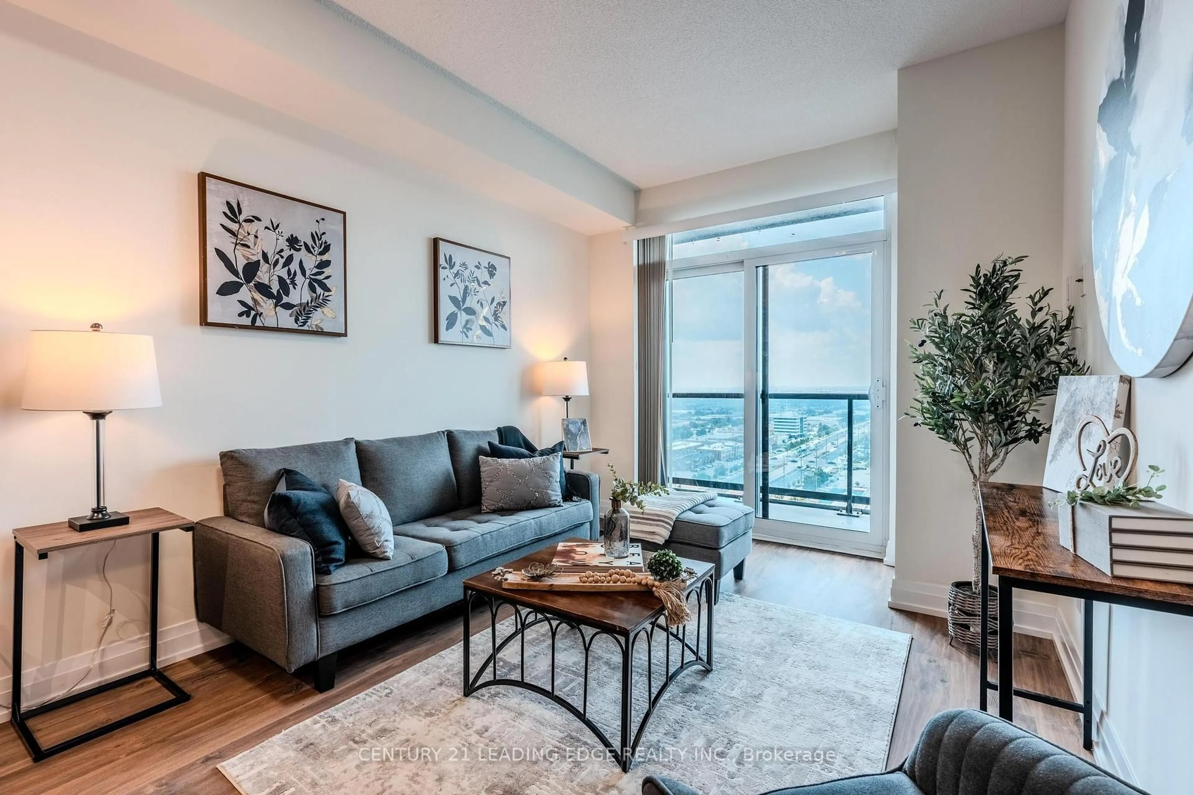 Living room with furniture, unknown for 3700 HIGHWAY 7 #1807, Vaughan Ontario L4L 0G8