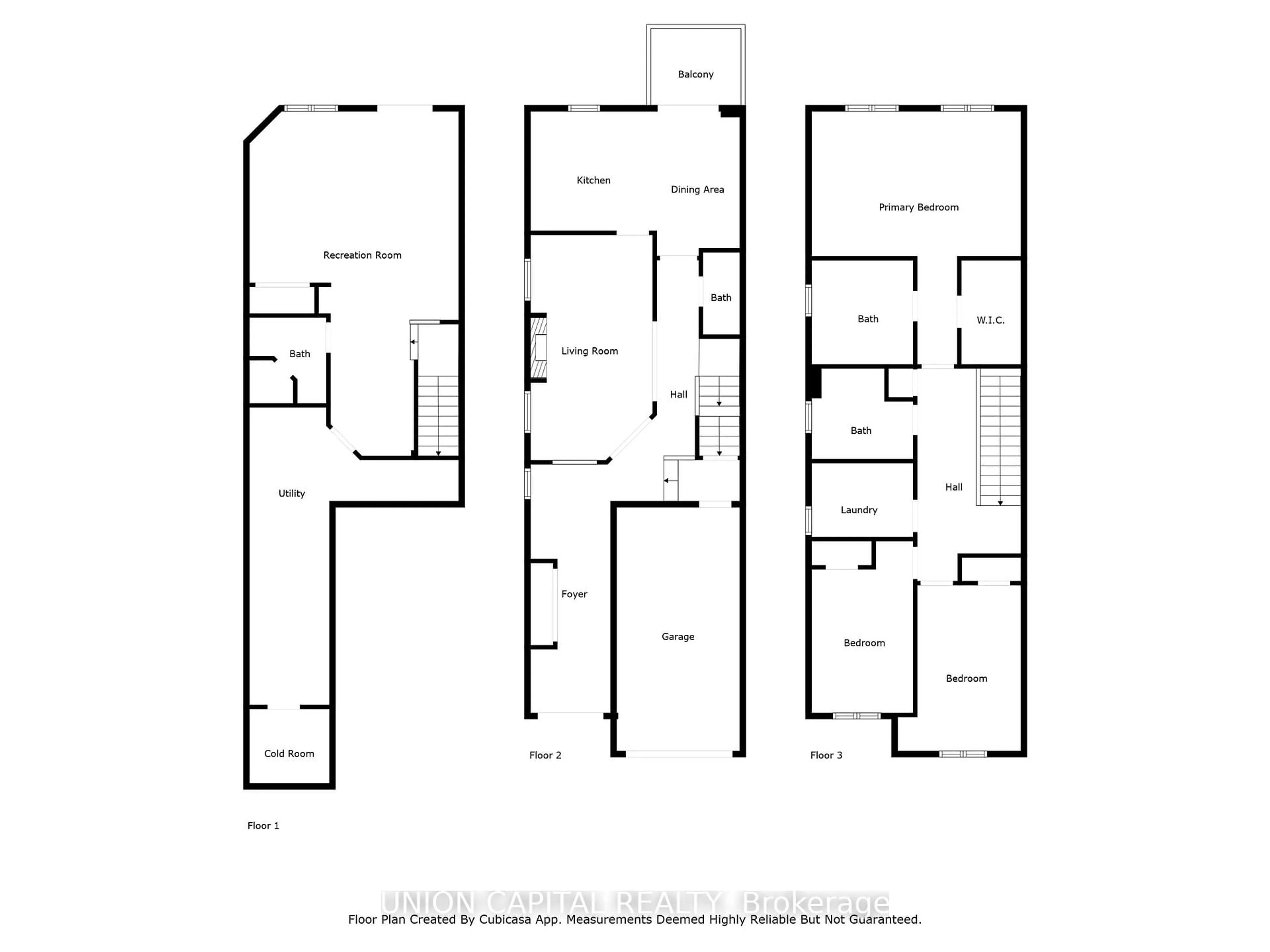 Floor plan for 9 Landwood Ave, Vaughan Ontario L4J 0B9