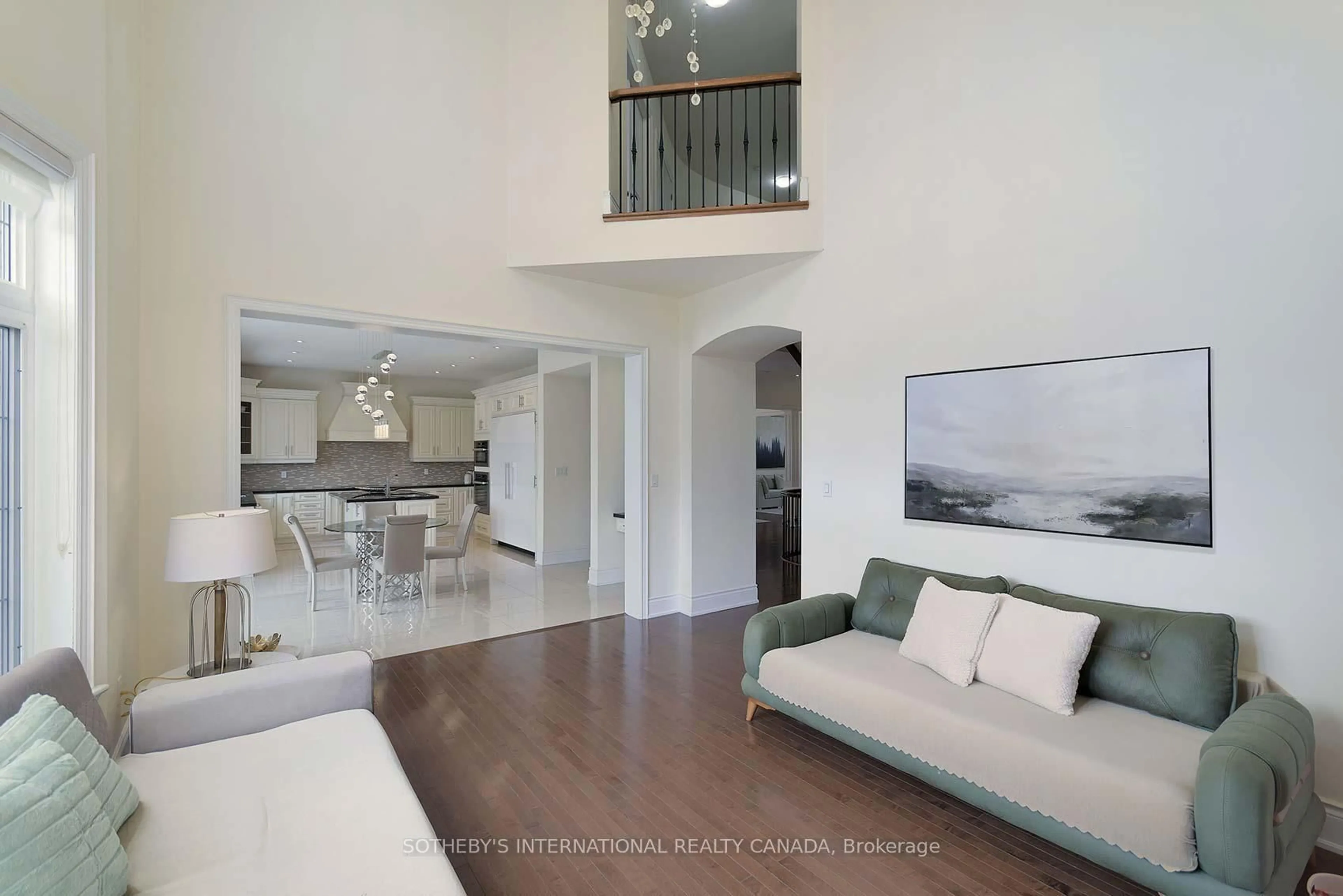 Living room with furniture, unknown for 381 Poetry Dr, Vaughan Ontario L4L 8L1