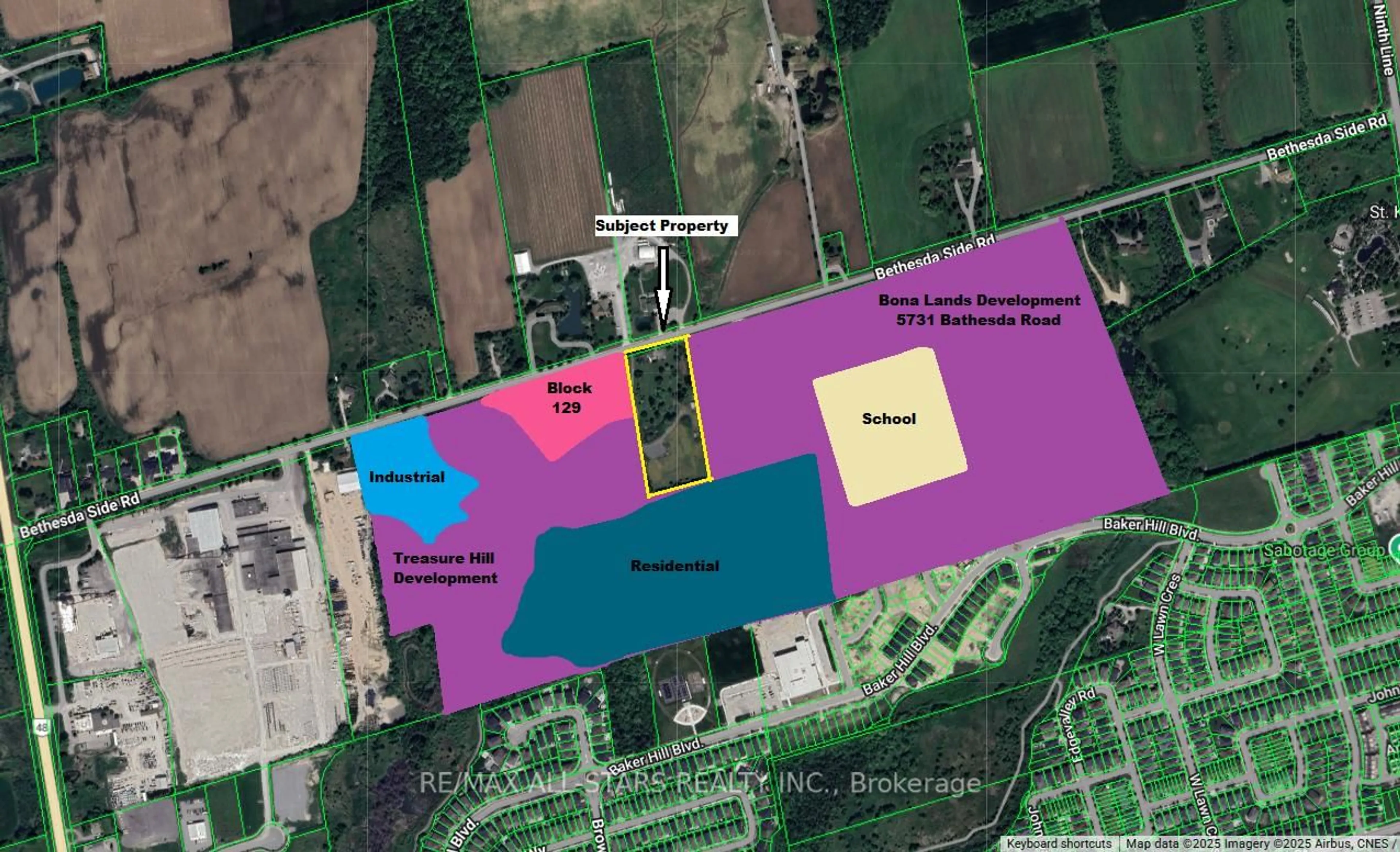 Picture of a map for 5601 Bethesda Rd, Whitchurch-Stouffville Ontario L4A 7X3