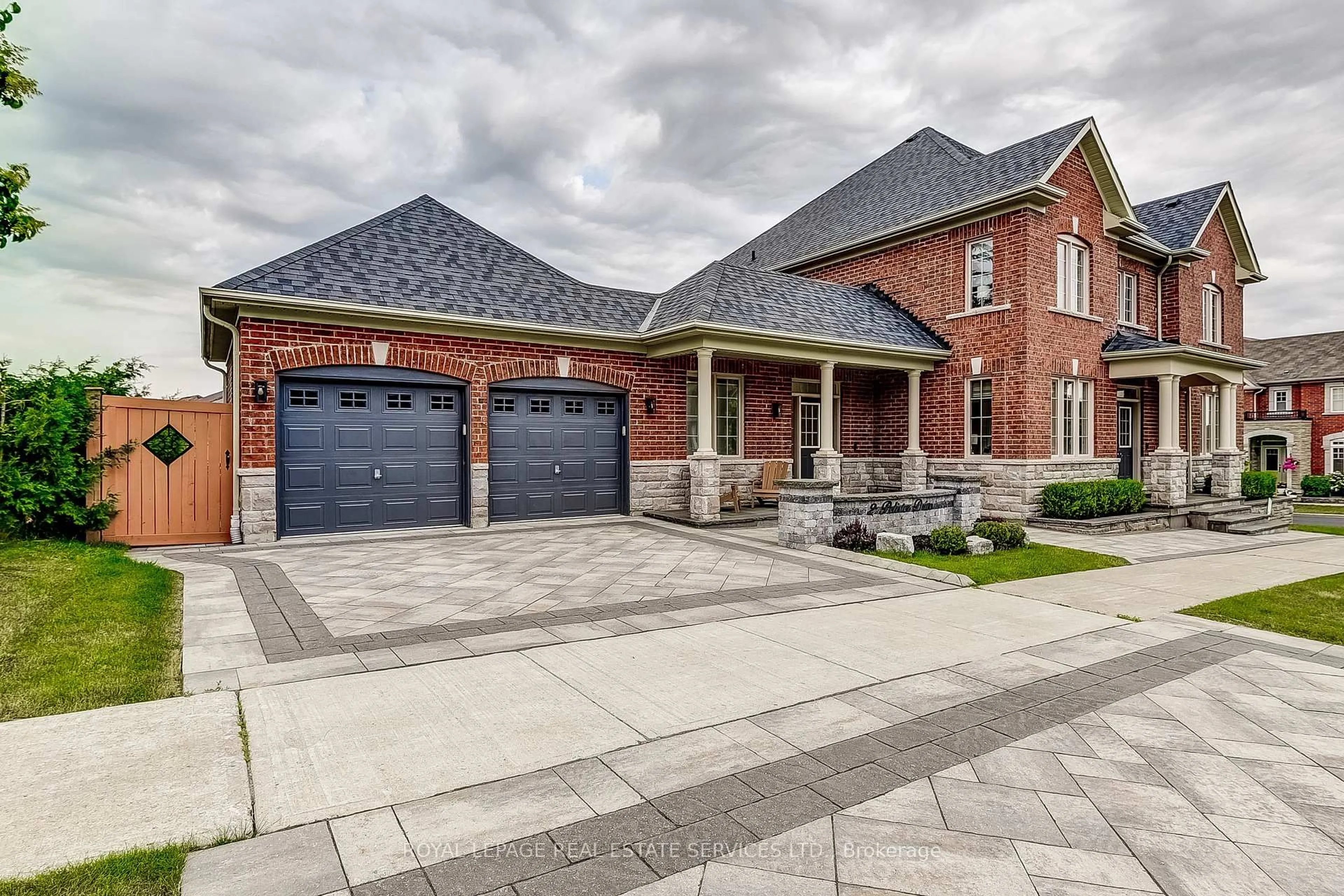 Home with brick exterior material, street for 2 Pelister Dr, Markham Ontario L6E 0M6