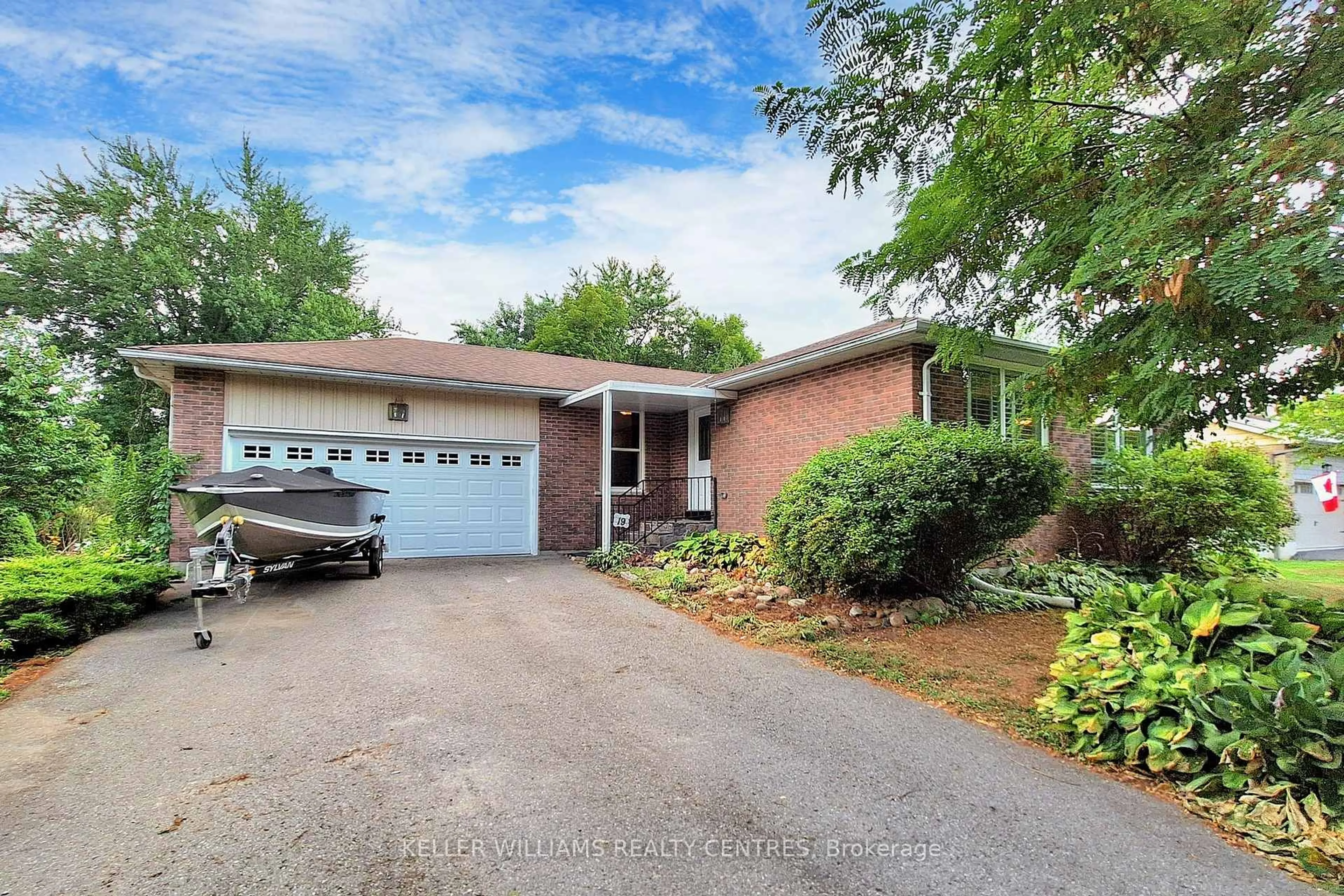 Home with brick exterior material, street for 19 Adelaide St, Georgina Ontario L0E 1N0