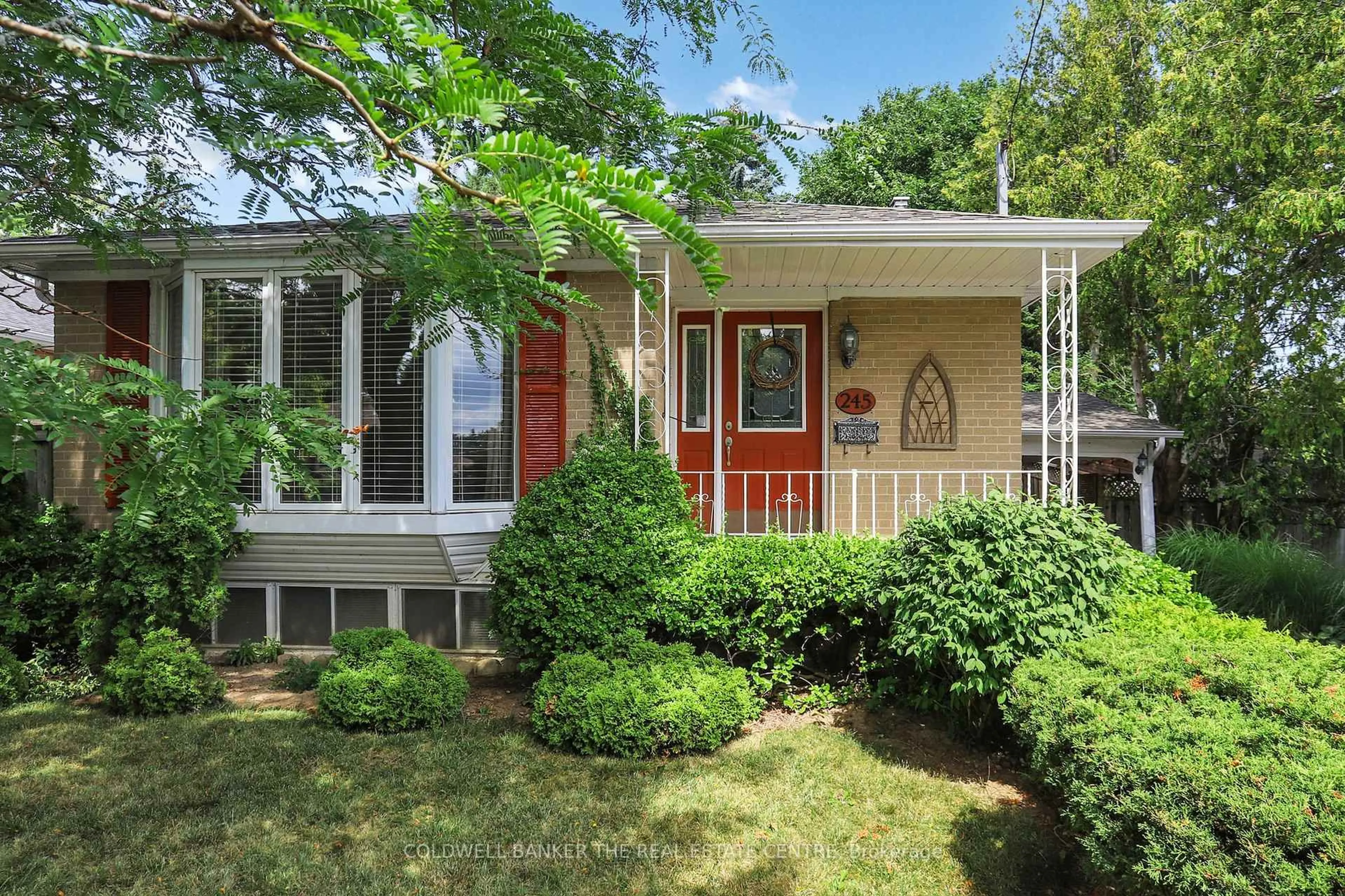 Home with vinyl exterior material, street for 245 Silverbirch Dr, Newmarket Ontario L3Y 2Z6