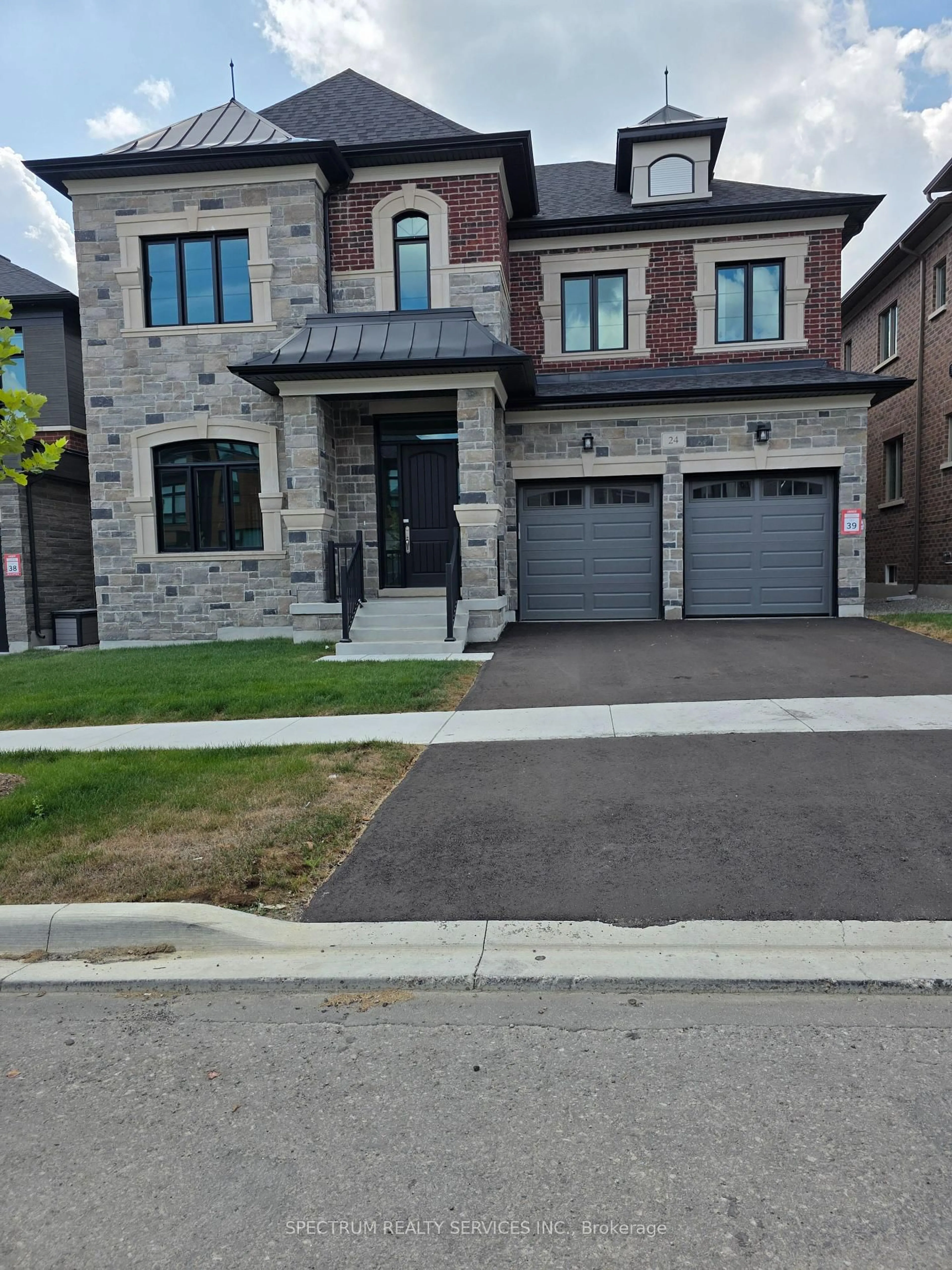 Home with brick exterior material, street for 24 Seraville St, Vaughan Ontario L3L 0H1