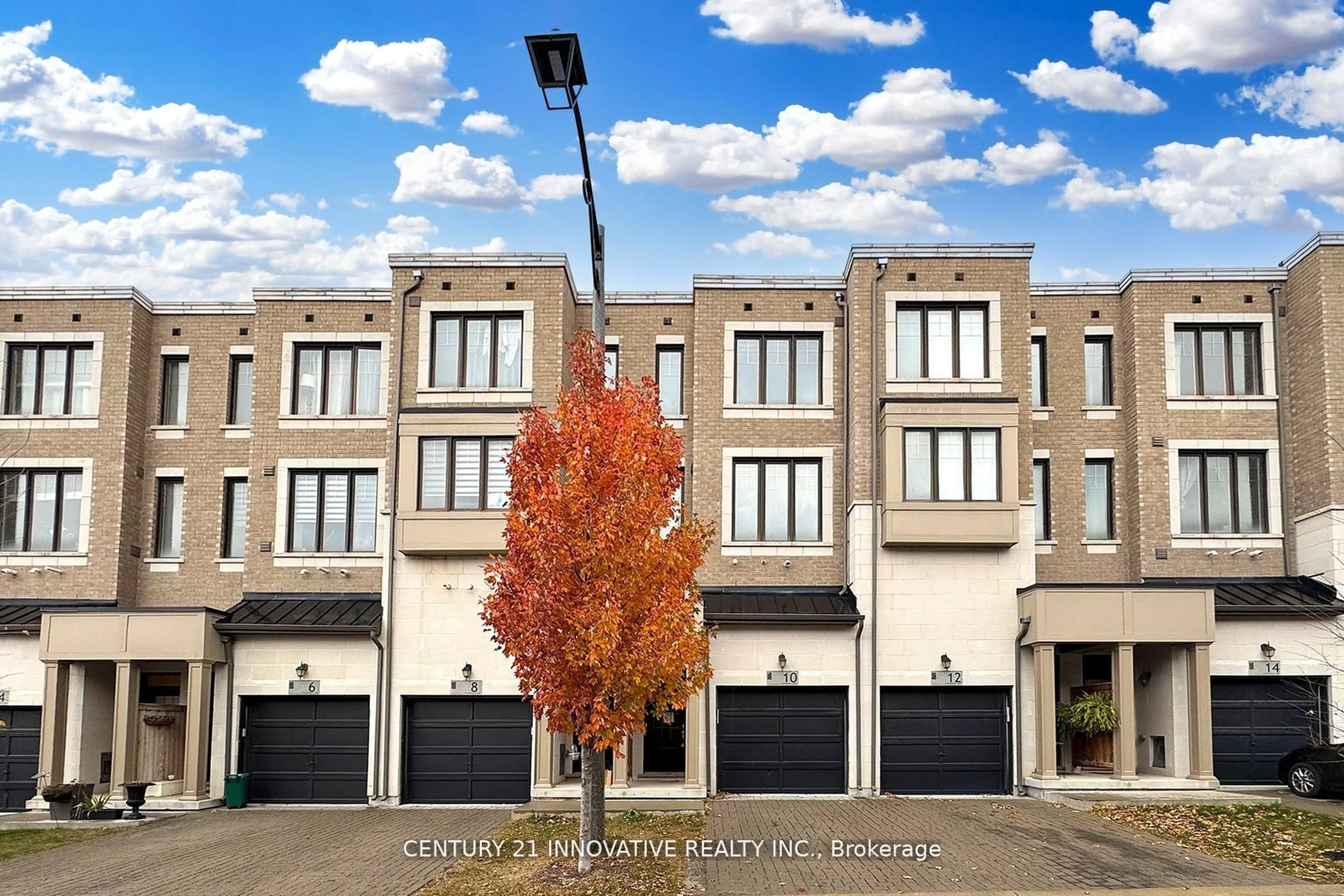 Home with brick exterior material, street for 10 Hyderabad Lane, Markham Ontario L4E 0T8