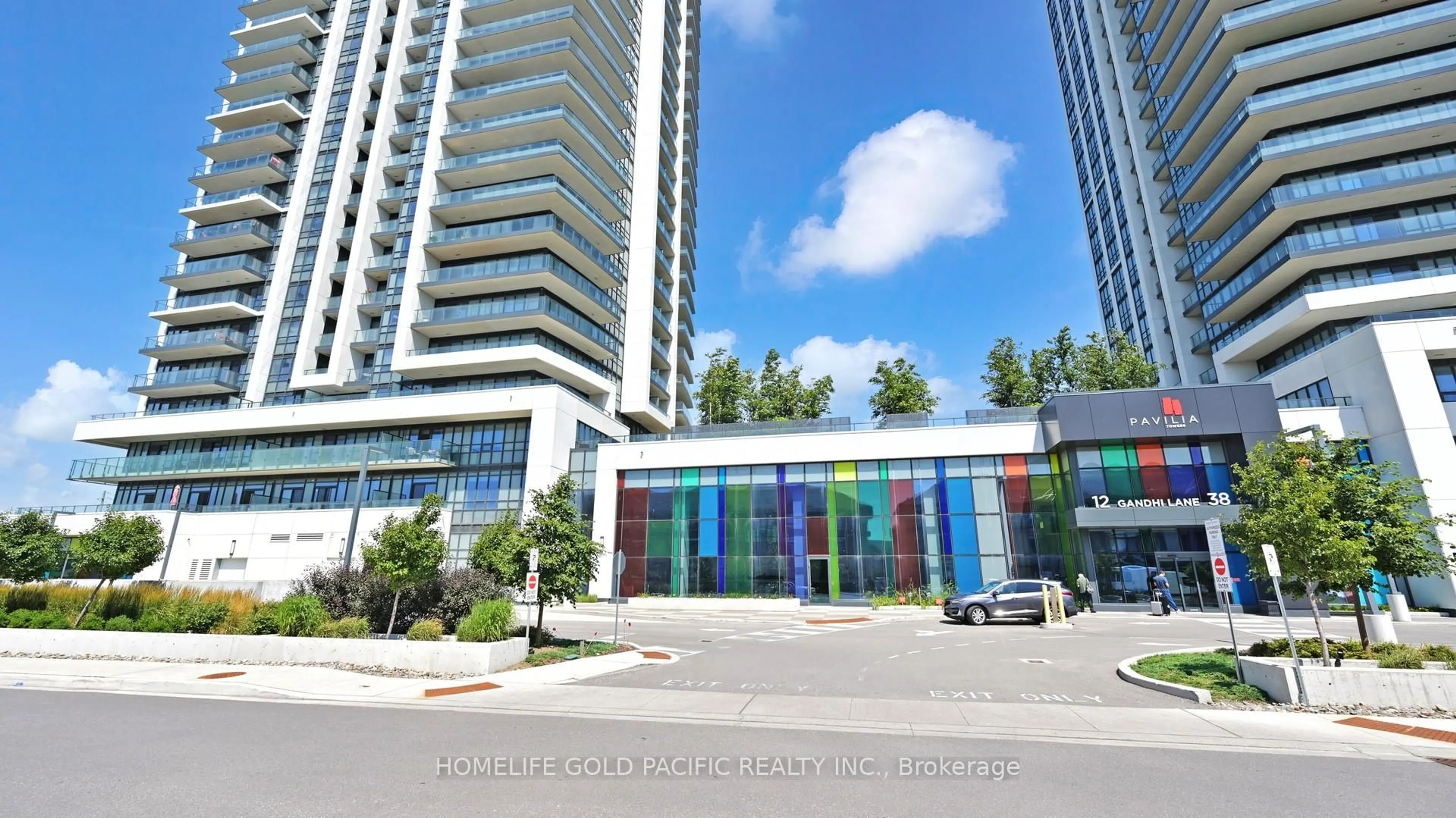 Indoor foyer for 12 Gandhi Lane #805, Markham Ontario L3T 0G8