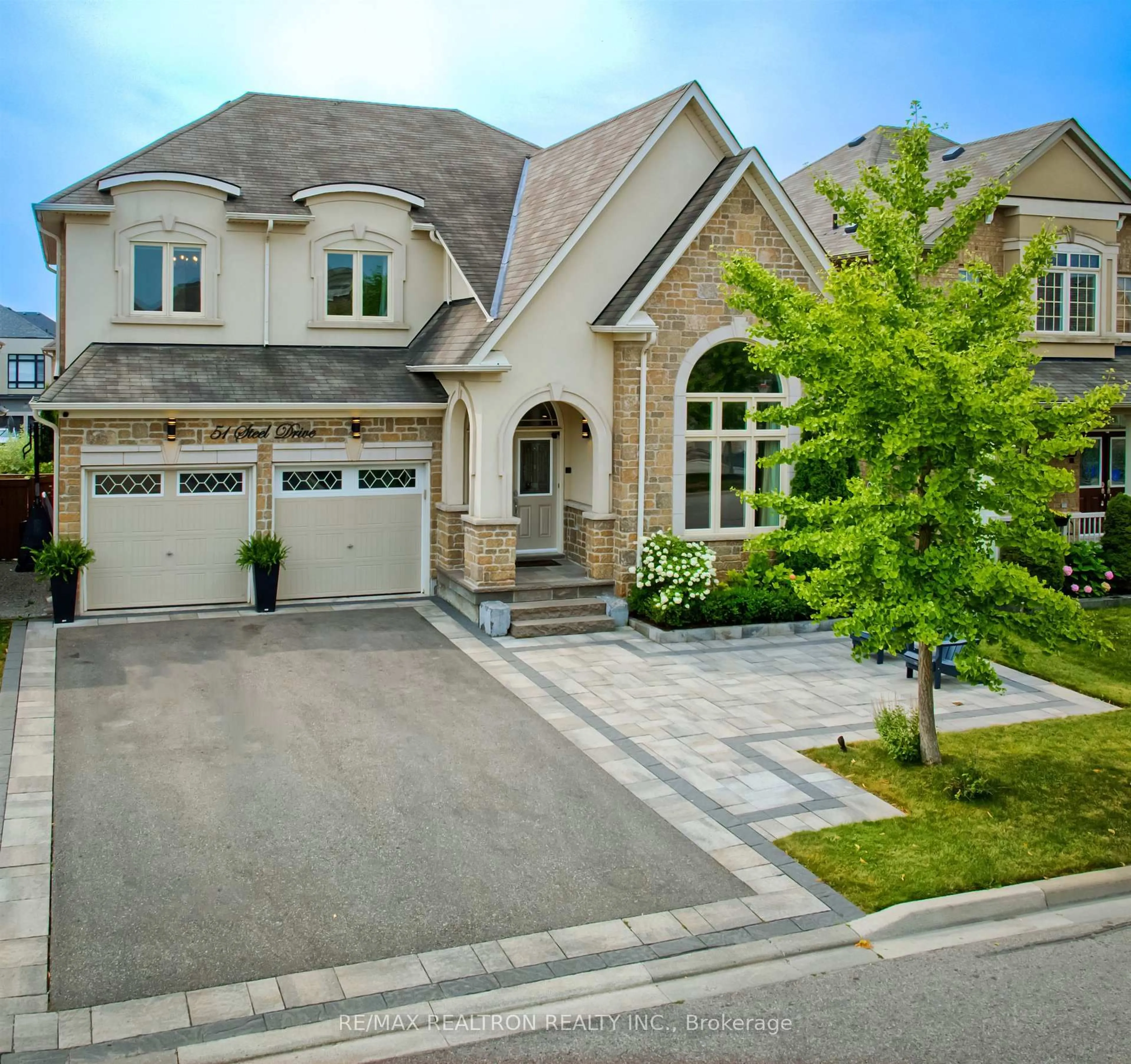 Home with brick exterior material, street for 51 Steel Dr, Aurora Ontario L4G 0C5